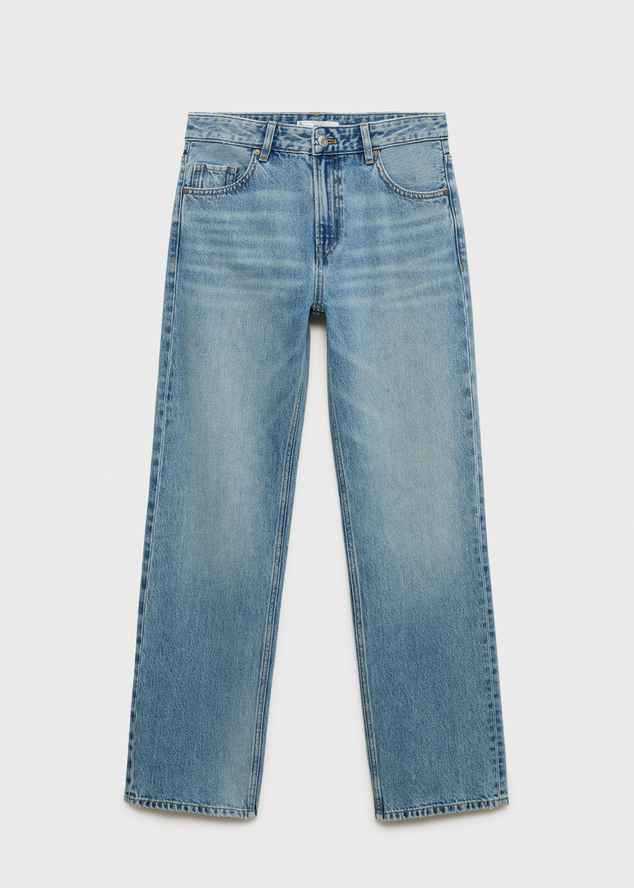 Miami medium-rise straight-fit jeans - Article without model