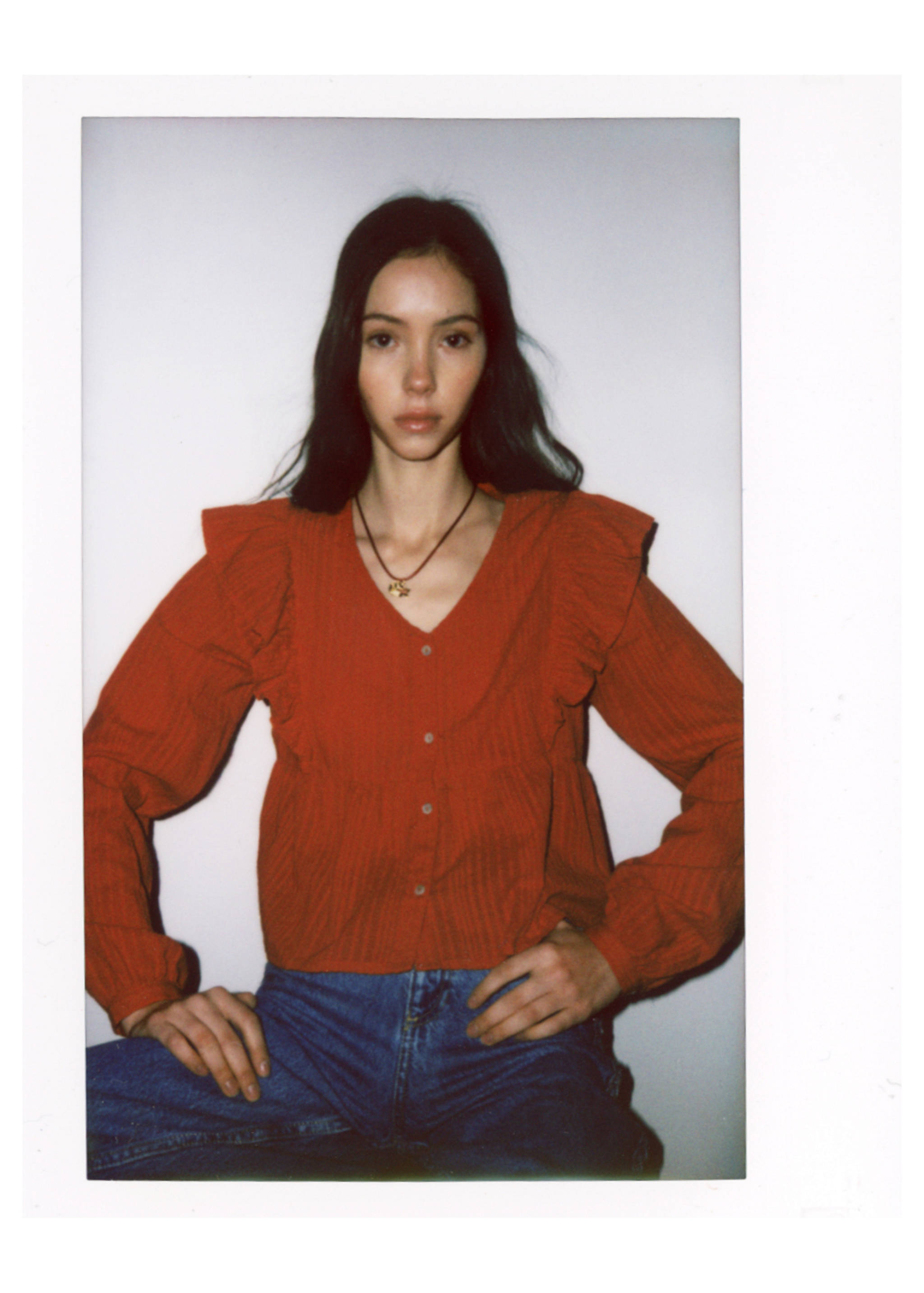 Blusa folho ombro - Pormenor do artigo 5