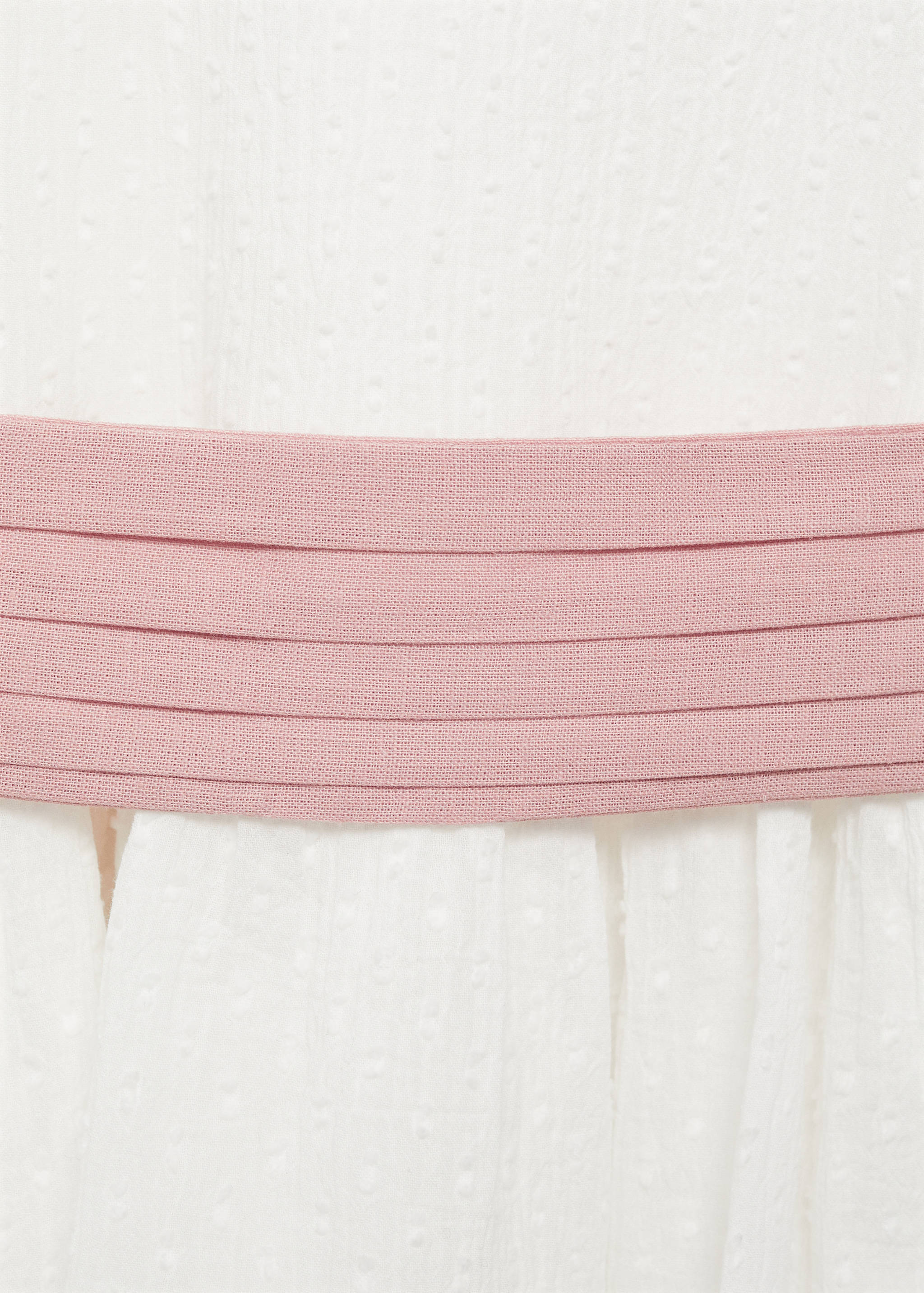 Belt linen dress - Details of the article 8