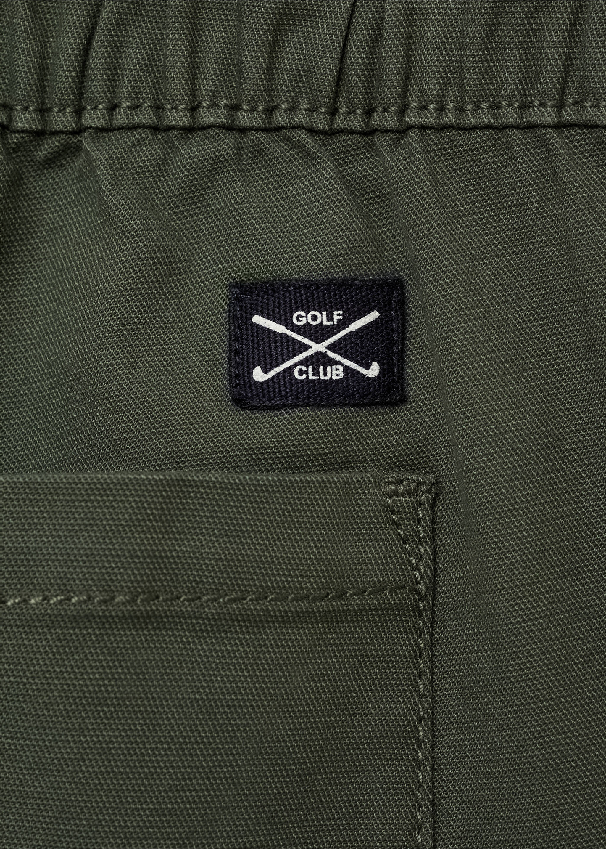 Spodnie joggery - Szczegóły artykułu 0, Ciemnozielony. Ref: 87033638-00.