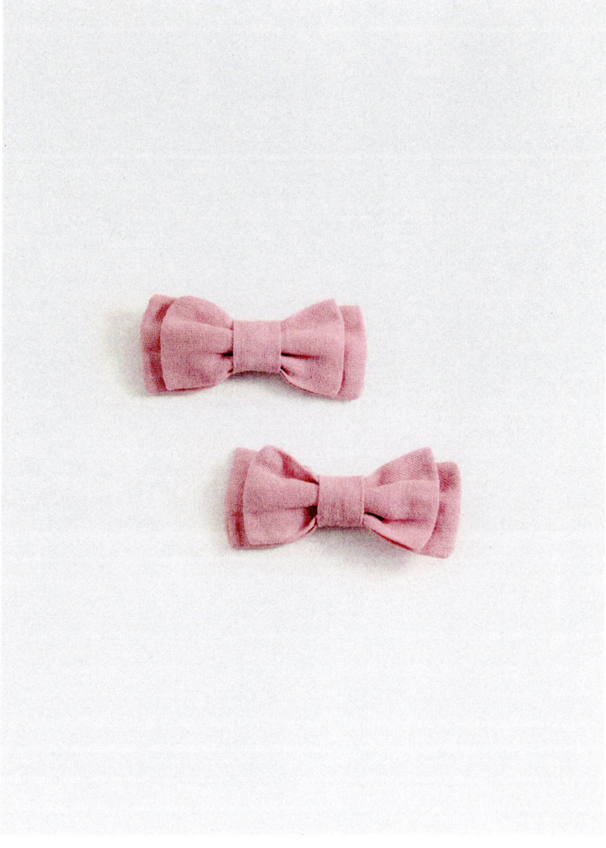 Pack of 2 linen loop pins - Details of the article 5