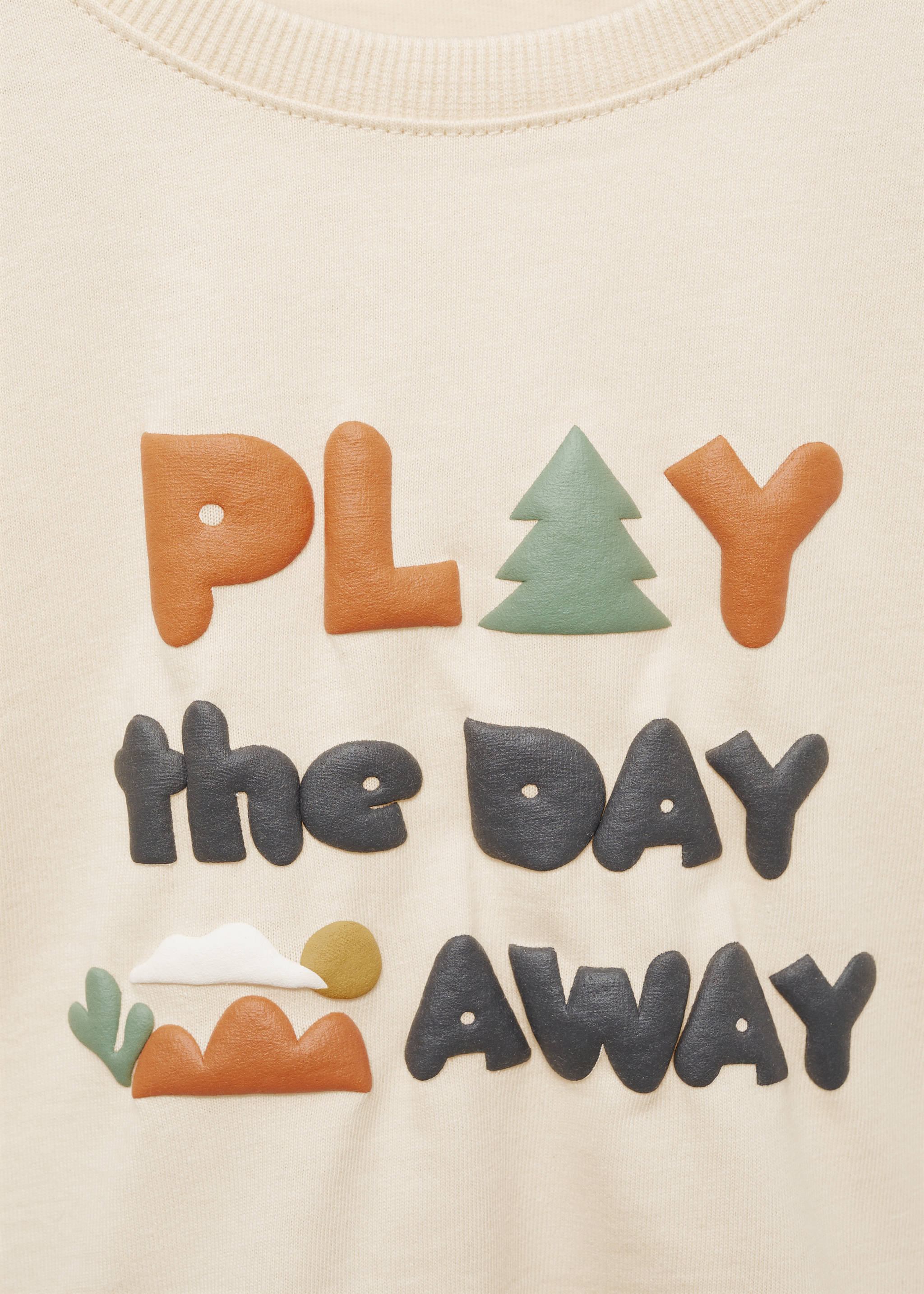 Embossed message t-shirt - Details of the article 8