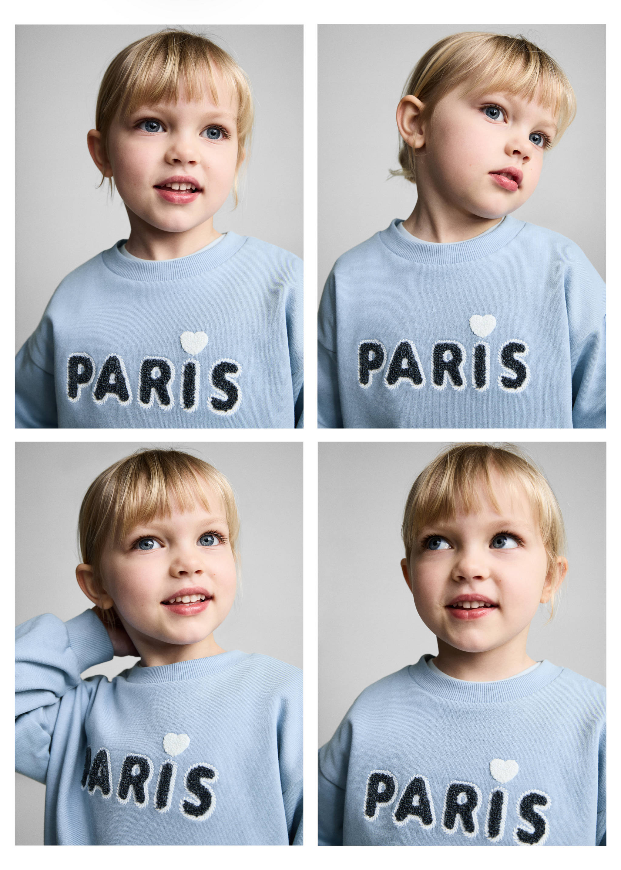 Embossed message cotton sweater - Details of the article 3