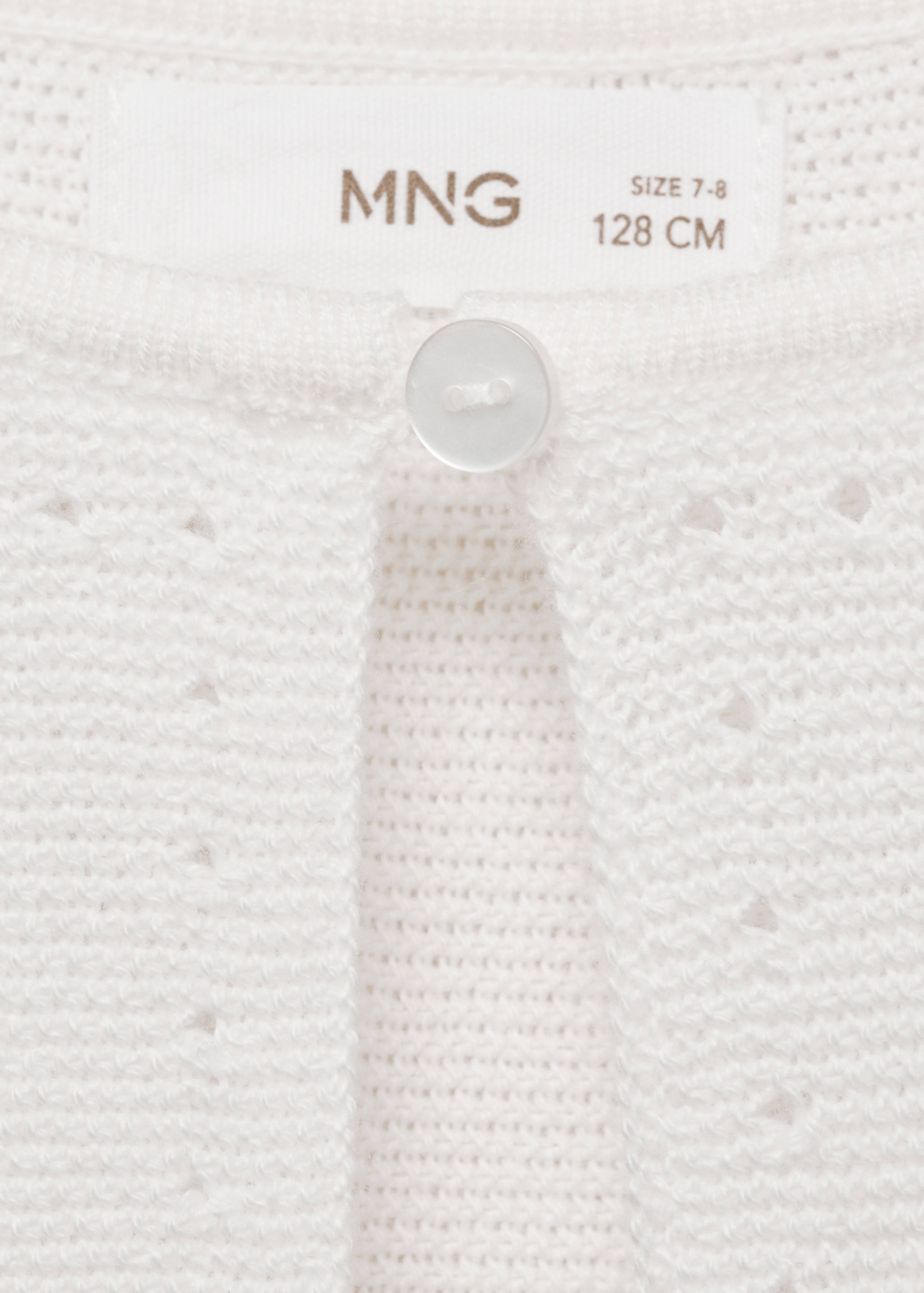 Cotton knit cape - Details of the article 8