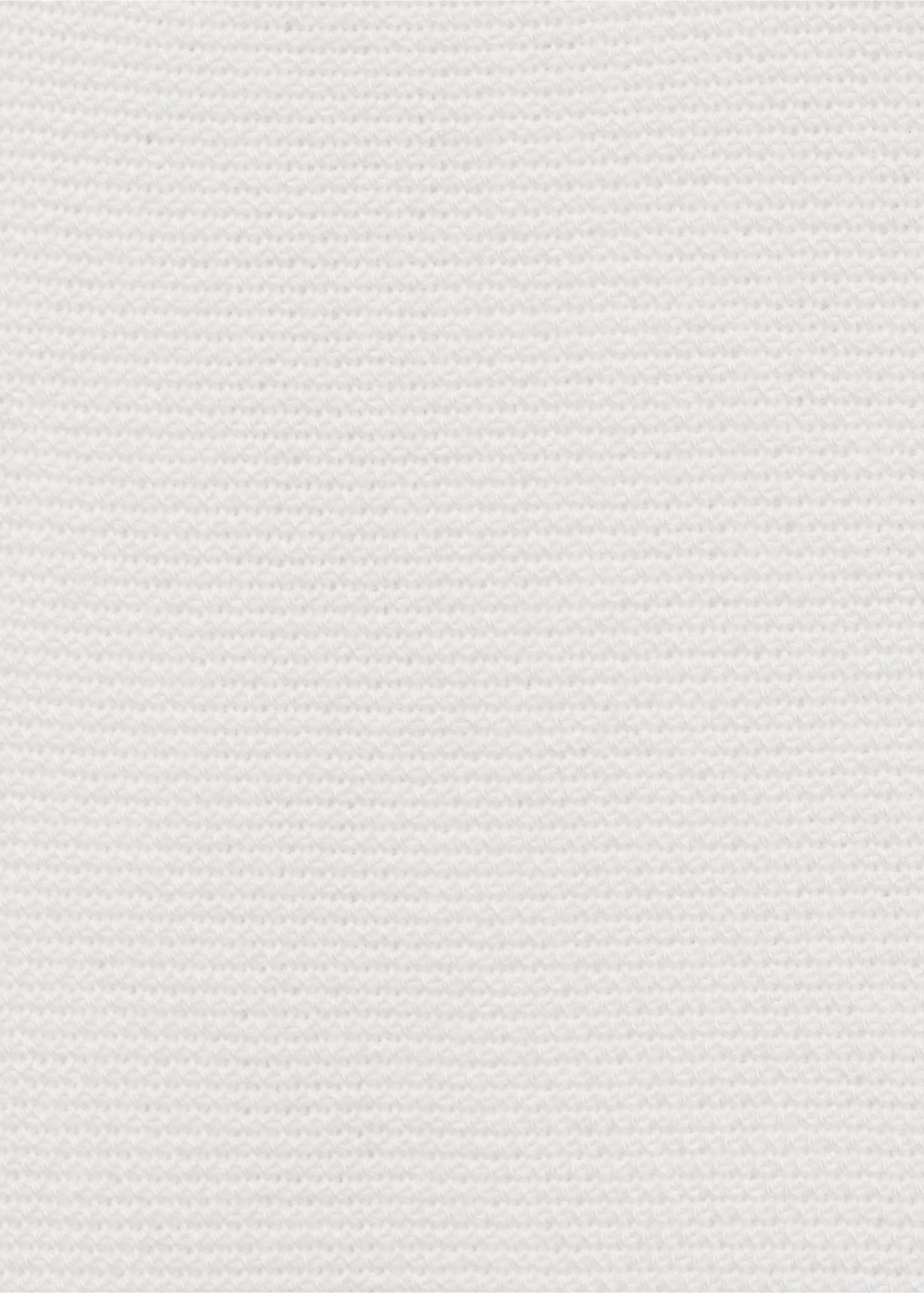 Cotton knit cape - Details of the article 0, Off White. Ref: 87033649-00.