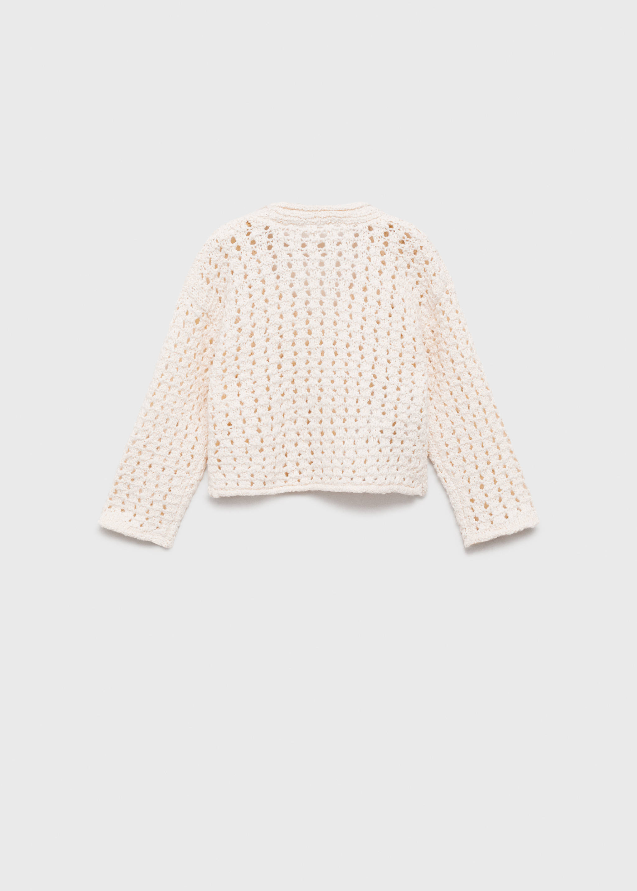 Kardigan s děrováním - Zadní strana zboží