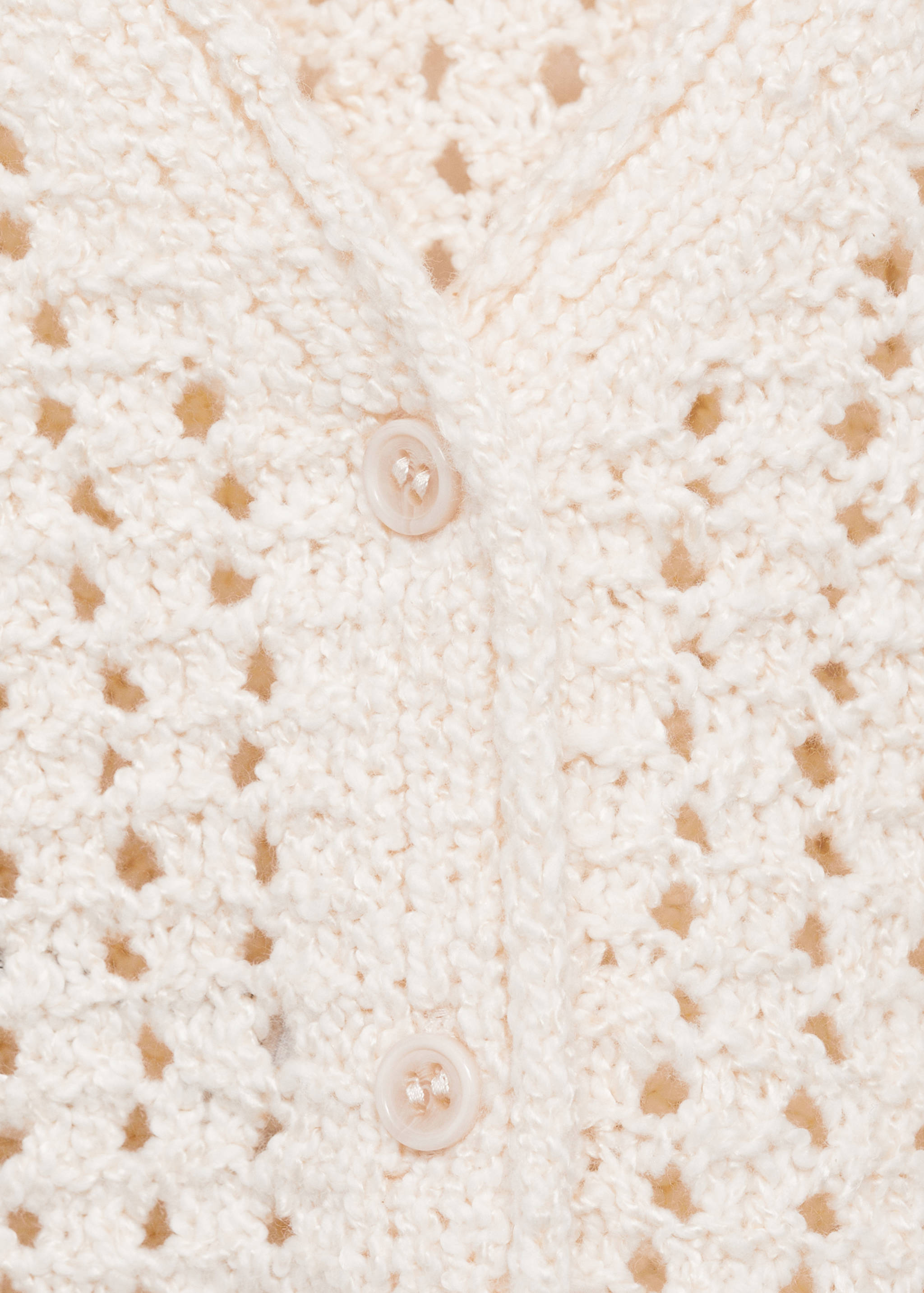 Kardigan s děrováním - Detail zboží 8