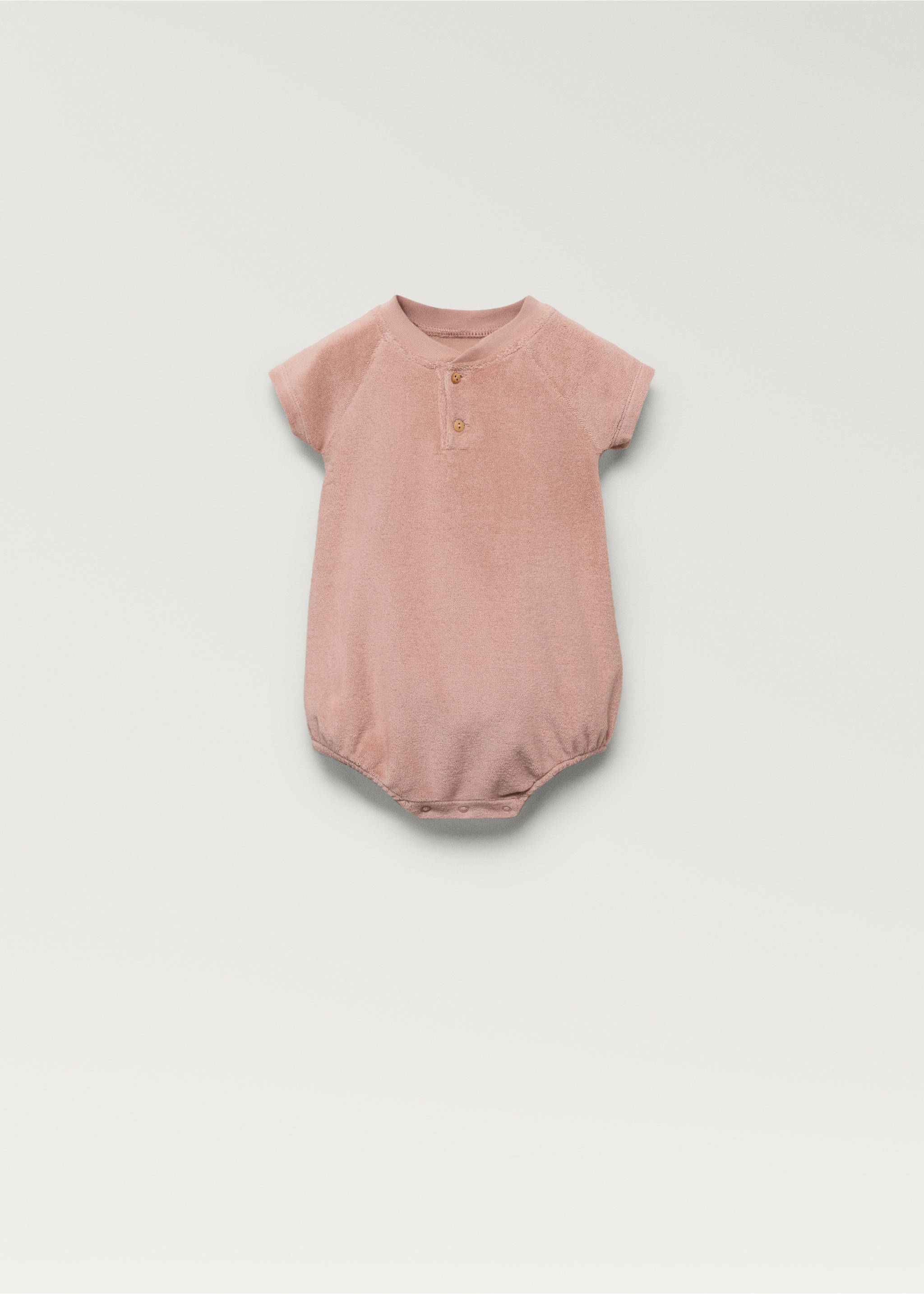 Terry pyjama body - Article without model, Pink. Ref: 87033656-00.