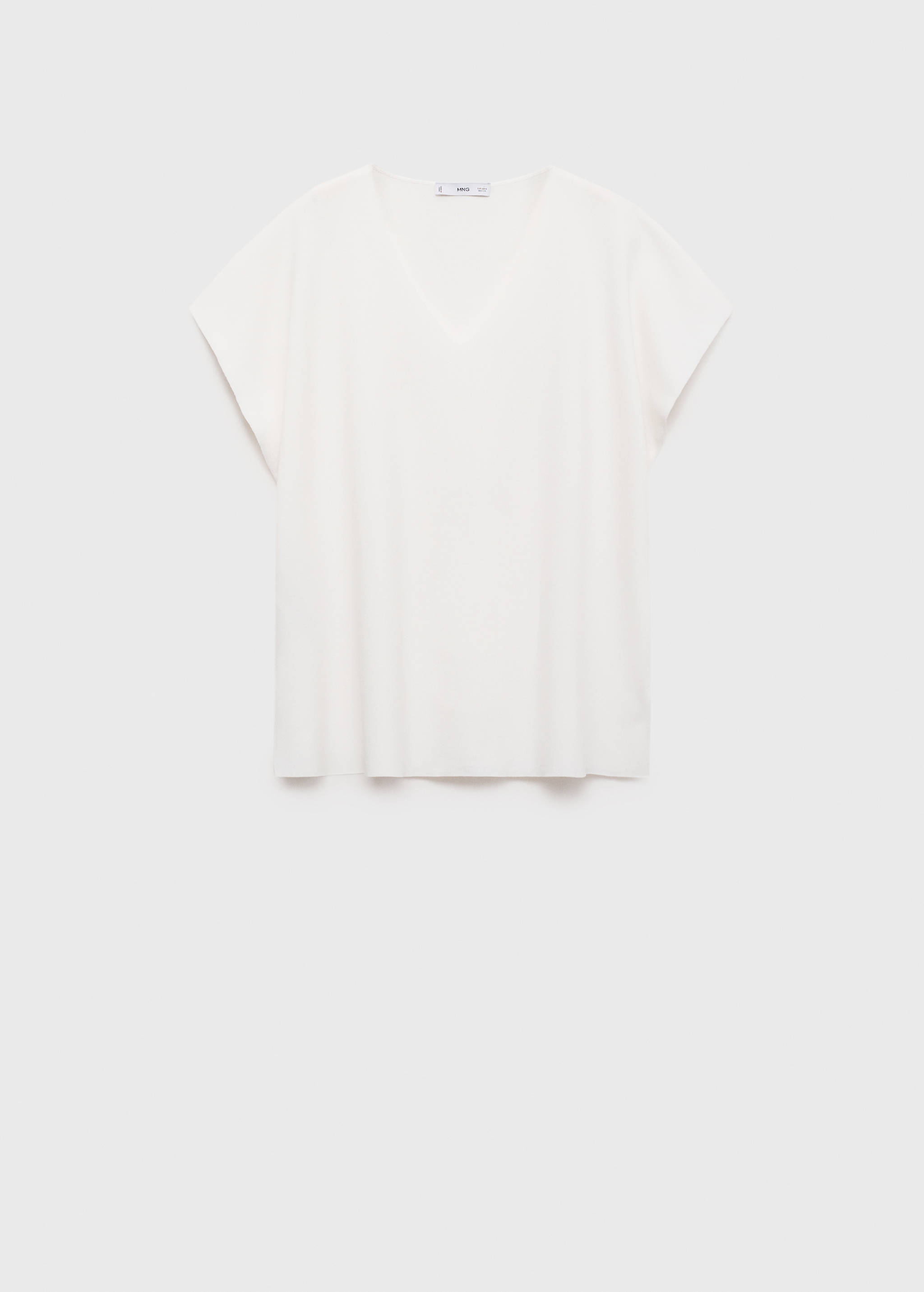 V-neck knit top - Article without model