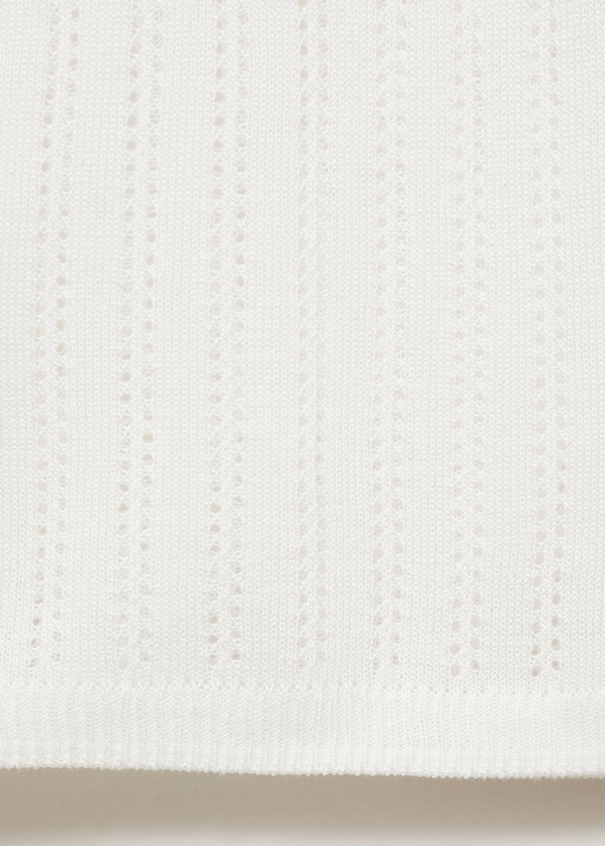 Nachthemd mit Lochmusterdetail - Detail des Artikels 0