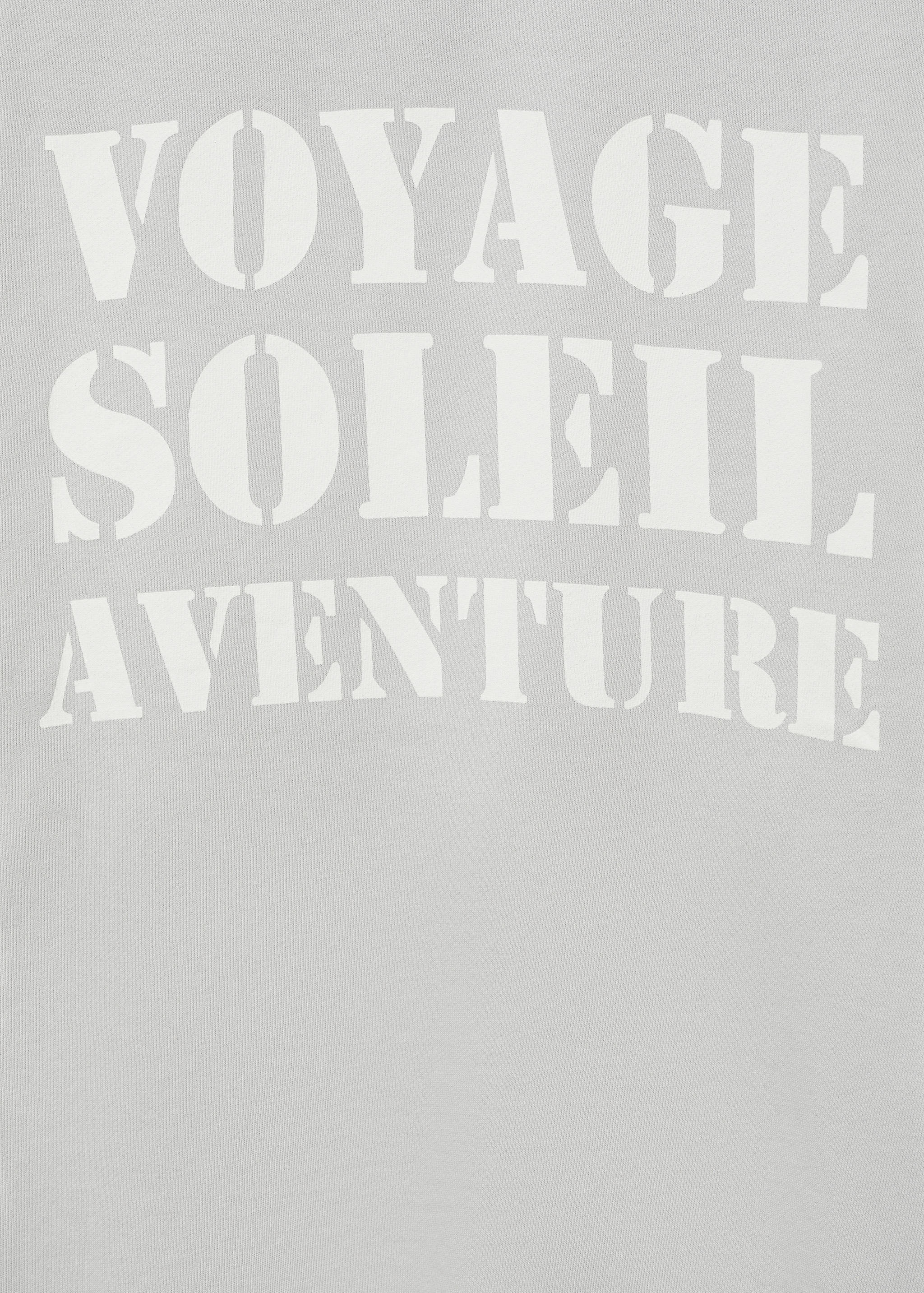 Sweater coton message - Détail de l'article 0