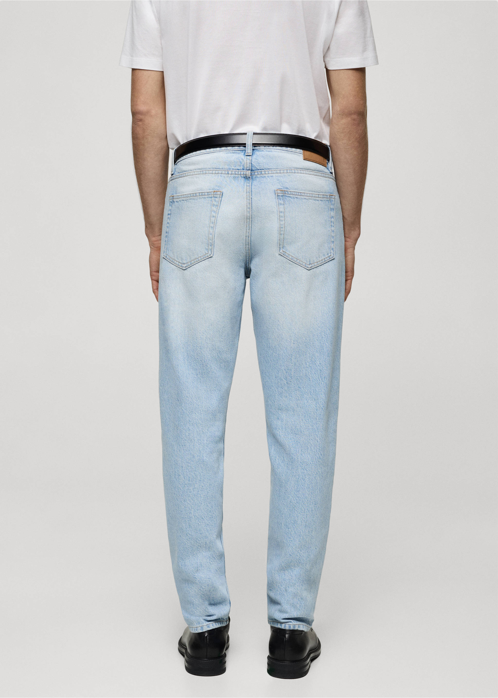 Bob regular-fit jeans - Reverse of the article, Light Blue. Ref: 87034398-00.