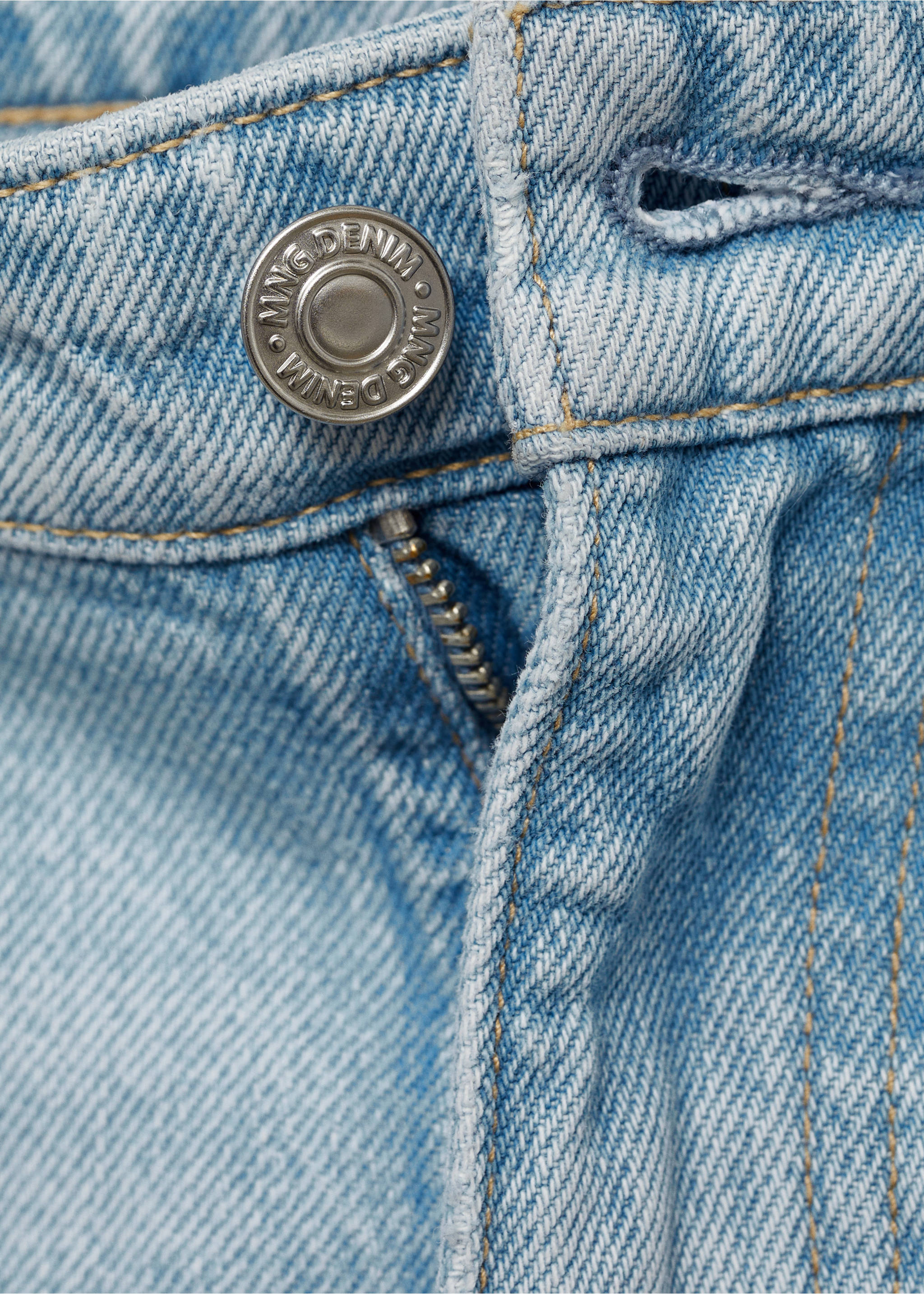 Bob regular-fit jeans - Details of the article 8, Light Blue. Ref: 87034398-00.
