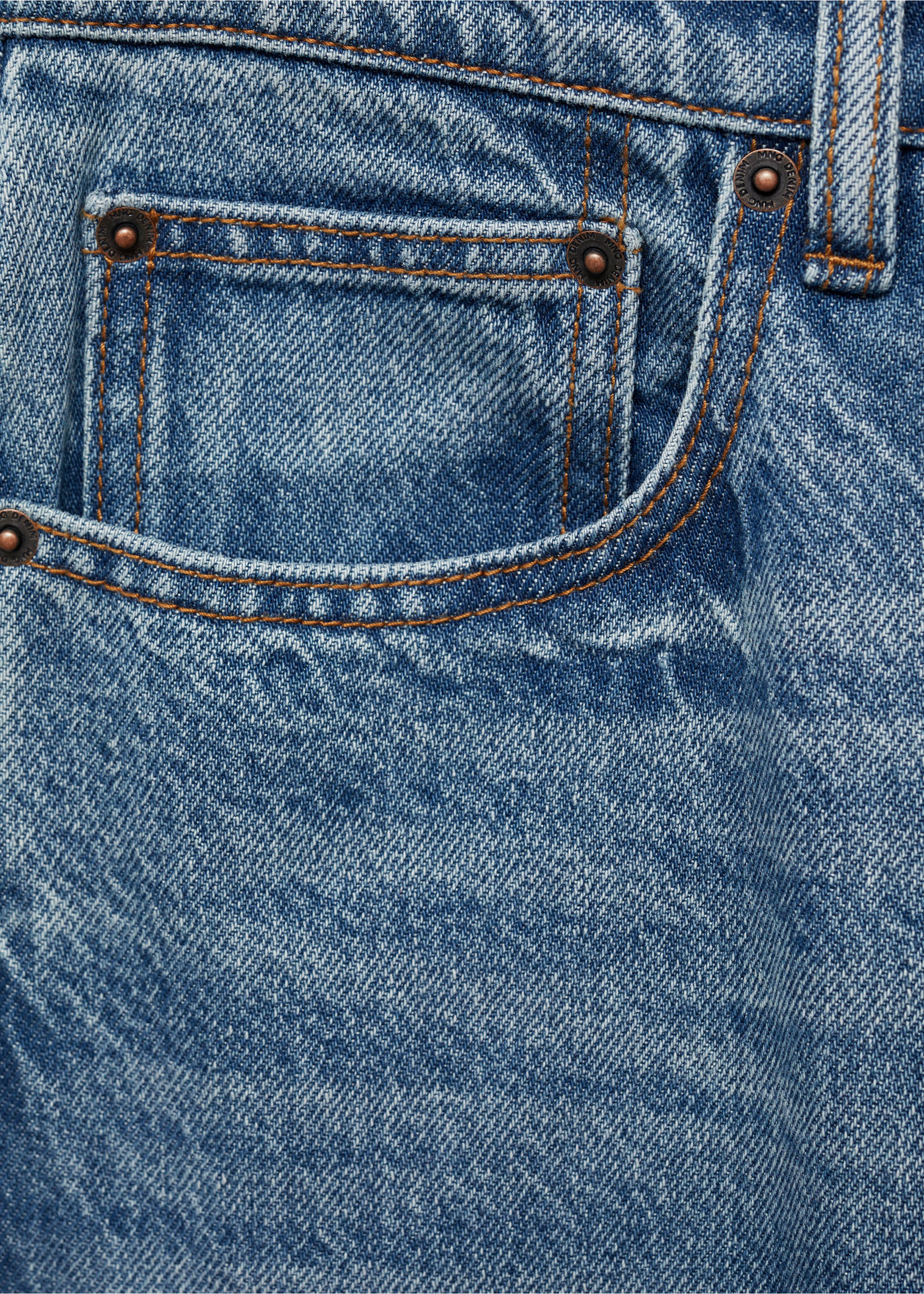 Bob regular-fit jeans - Details of the article 0, Dark Blue. Ref: 87034399-00.