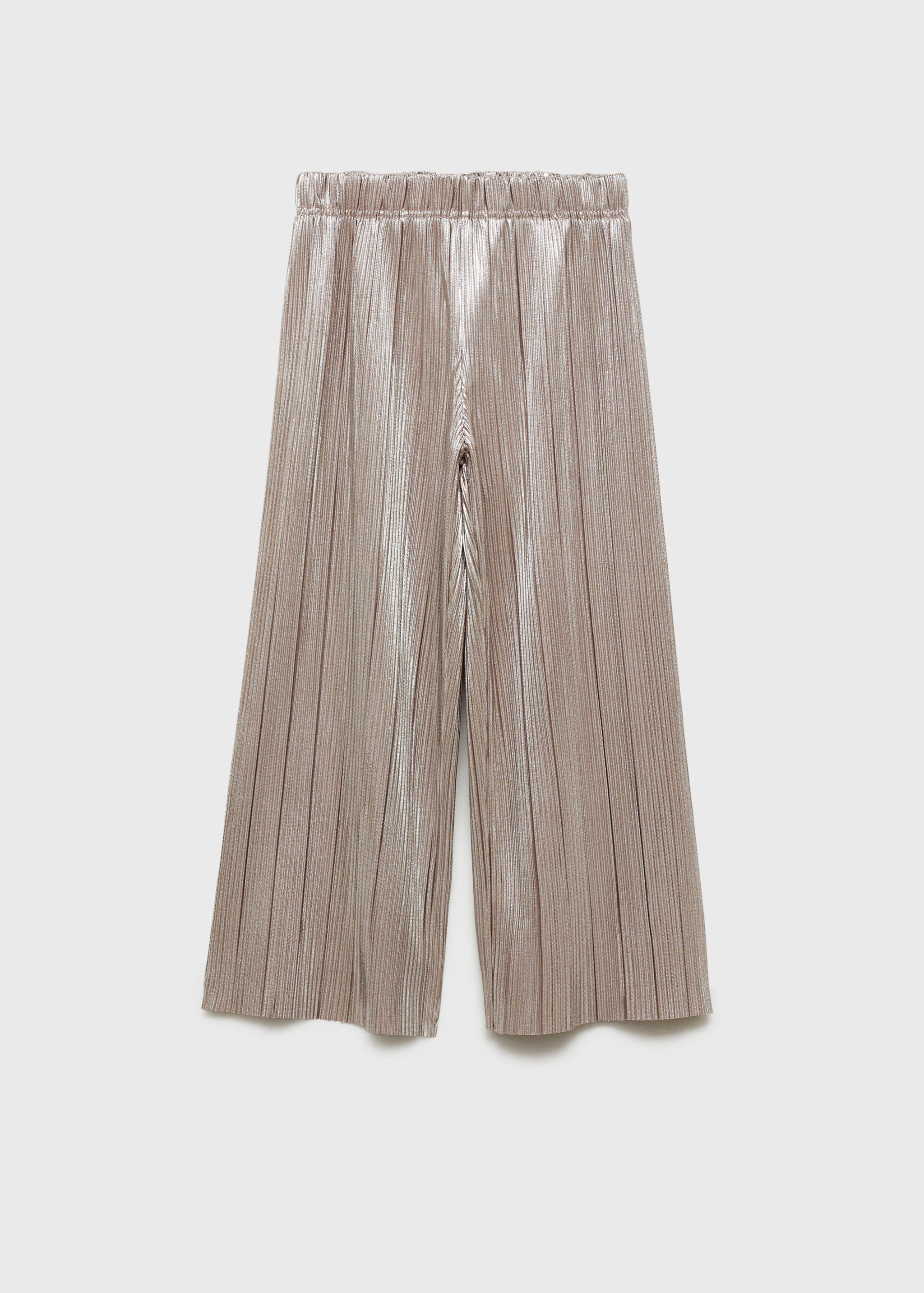 Pleated straight pants - Article without model
