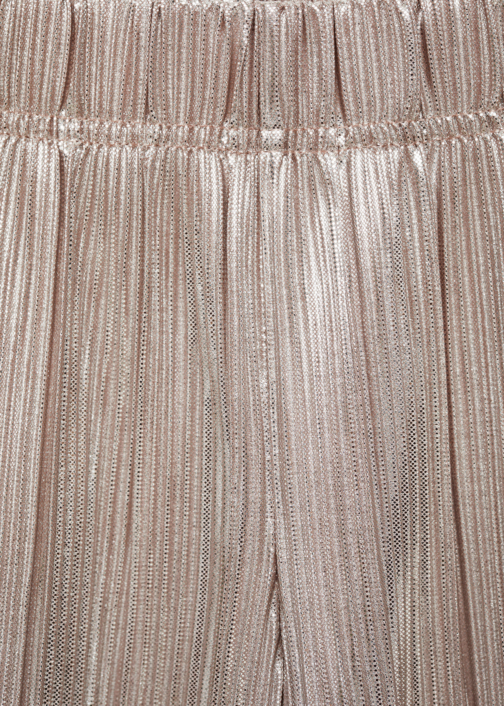 Pleated straight pants - Details of the article 8