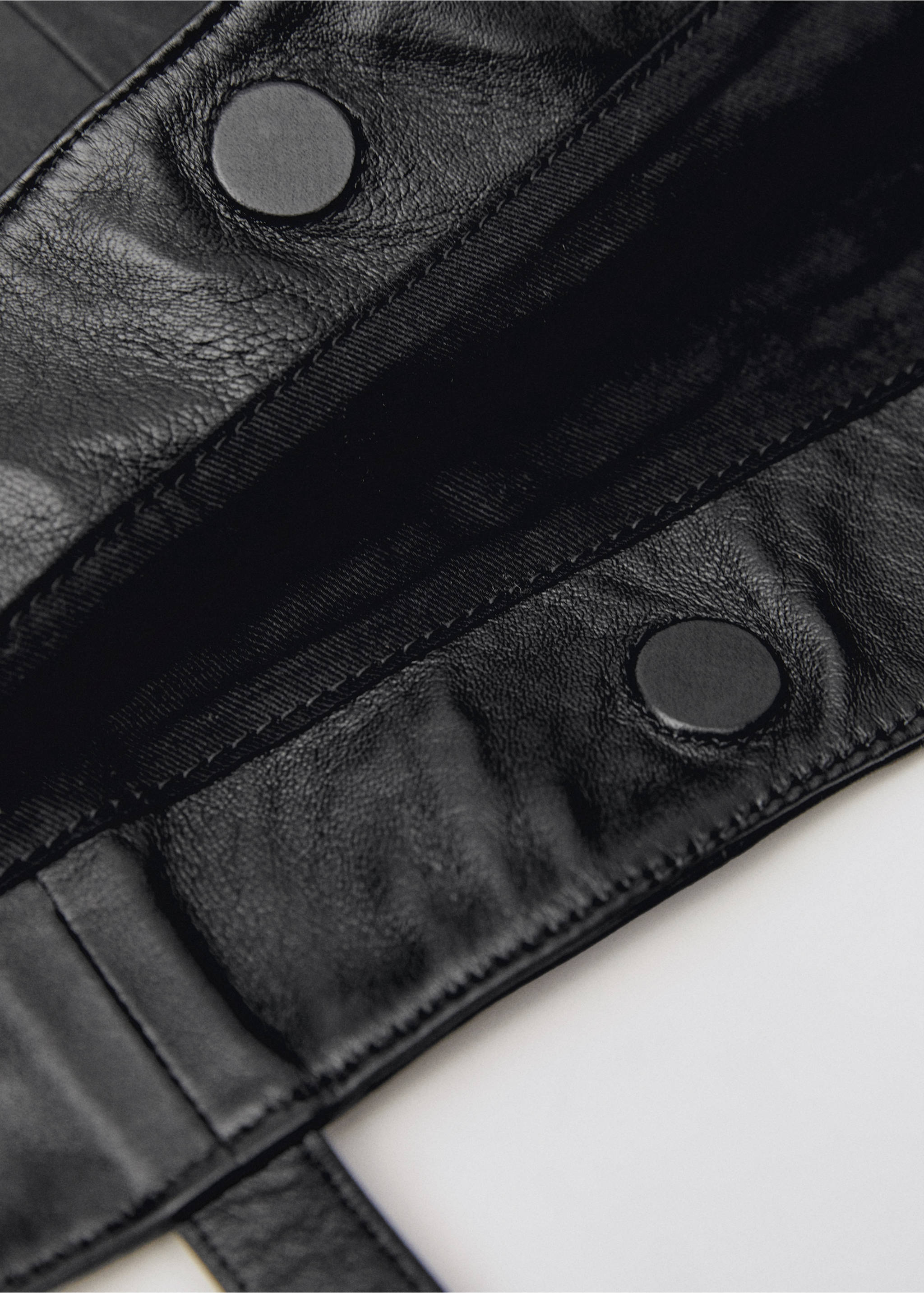 Sac cabas cuir patchwork - Détail de l'article 2, Noir. Ref: 87034423-00.