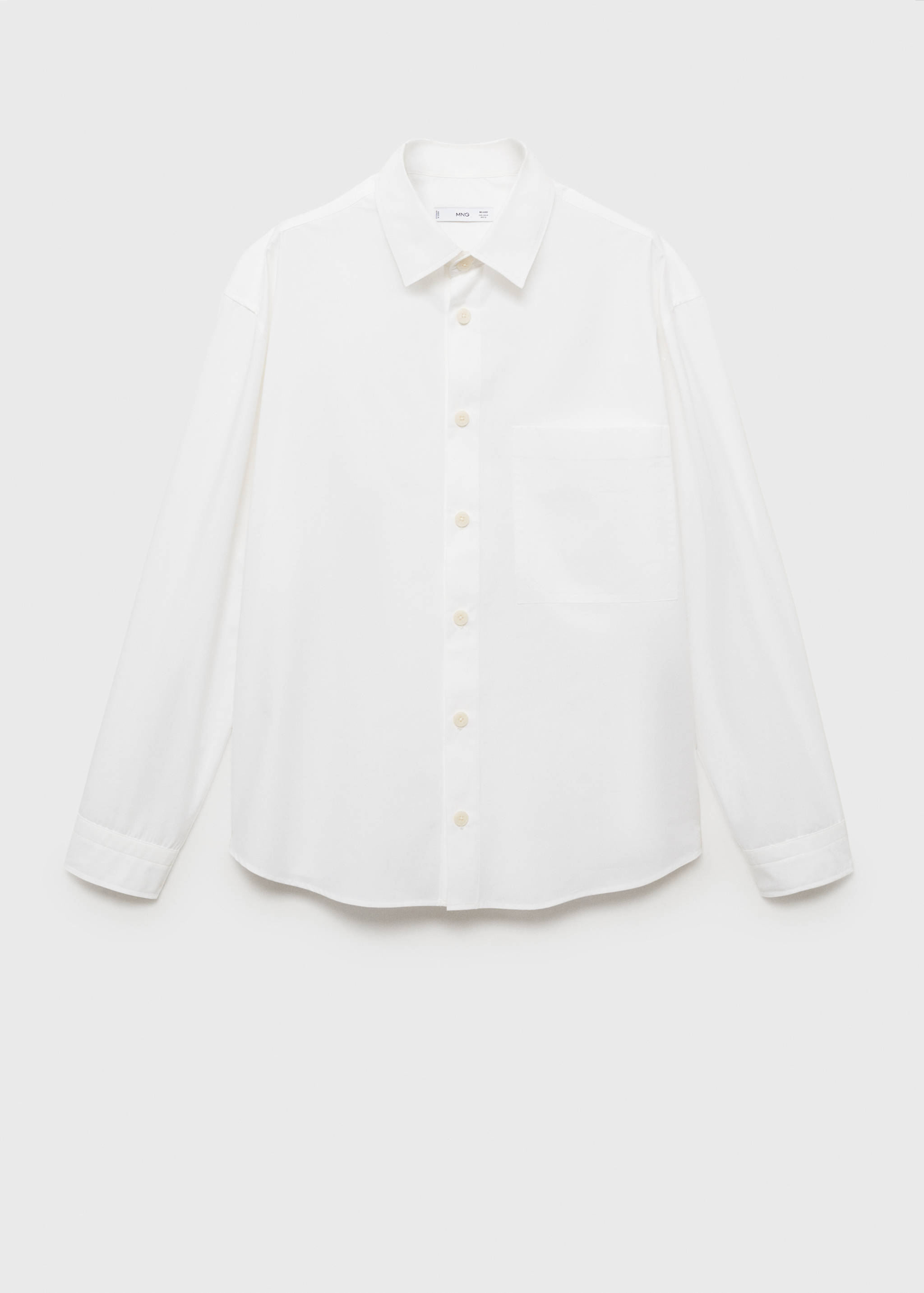 100% cotton relaxed-fit shirt - Article without model