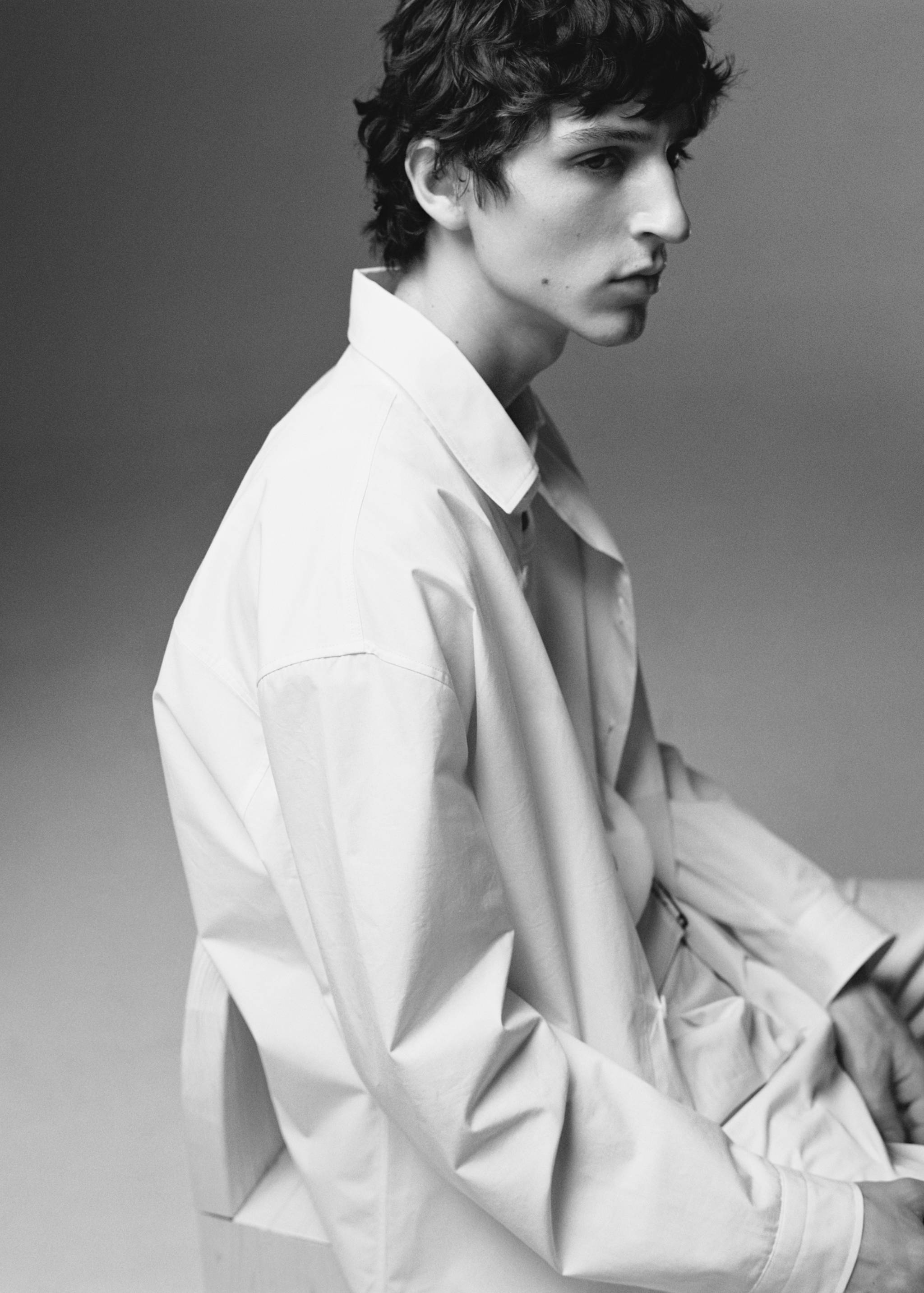 100% cotton relaxed-fit shirt - Details of the article 3