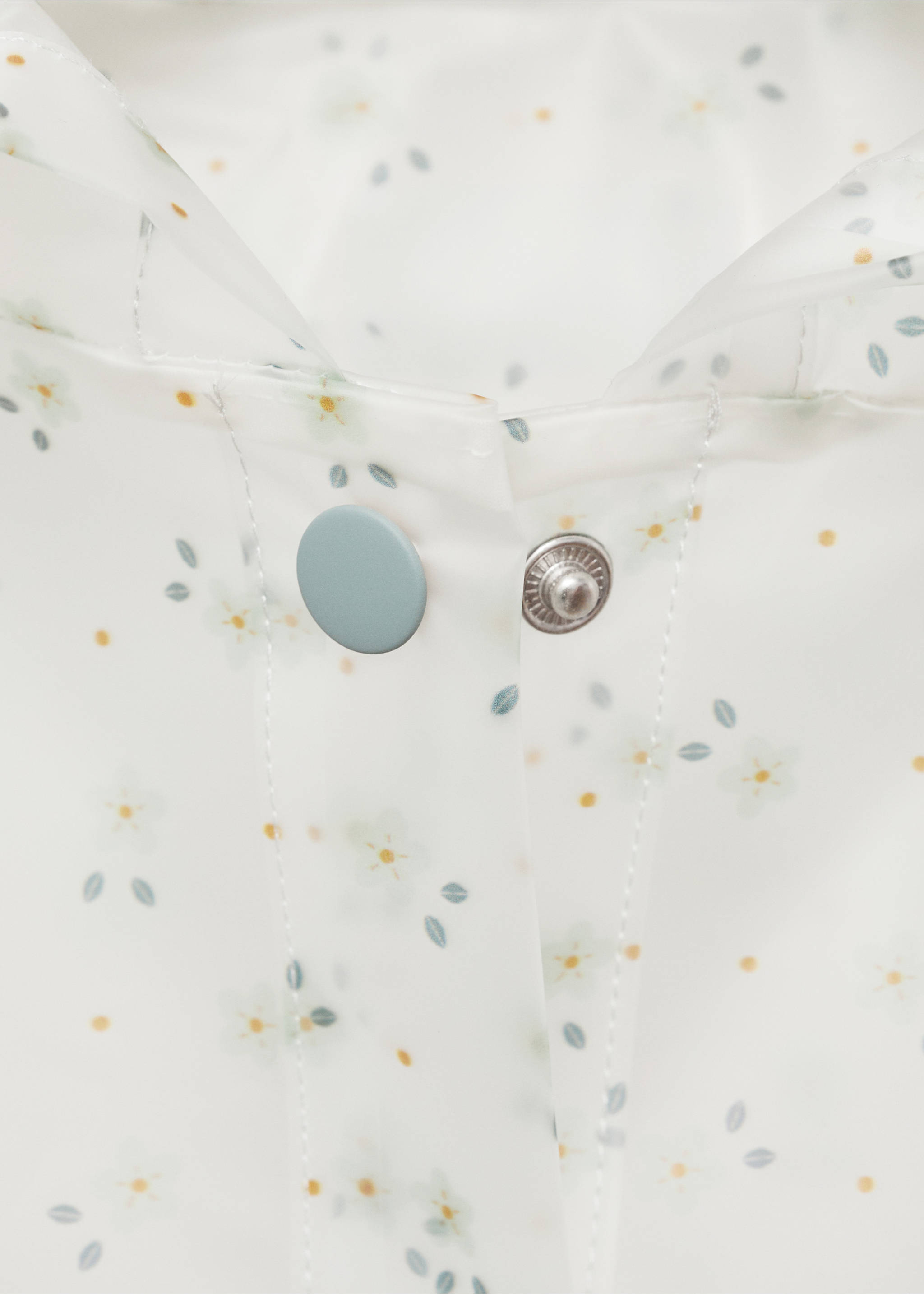 Durchsichtige Waterproof-Jacke - Detail des Artikels 8, Weiß. Ref: 87034781-00.