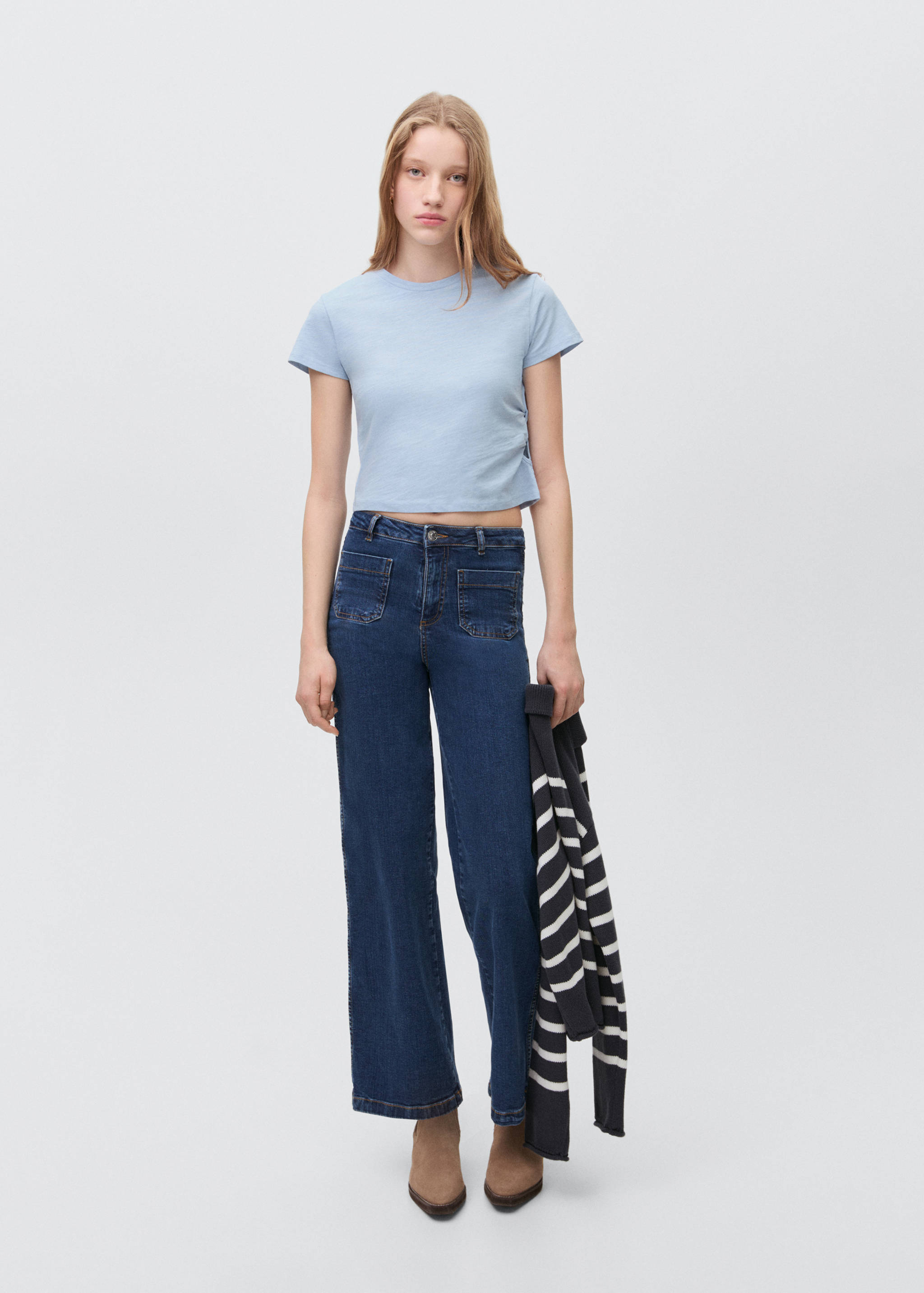 T-shirt nœud - Plan général