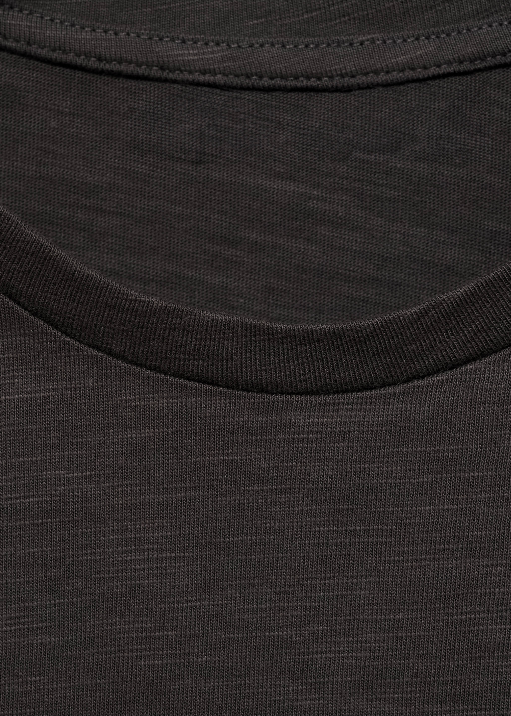 T-shirt nœud - Détail de l'article 8, Gris anthracite. Ref: 87034783-00.