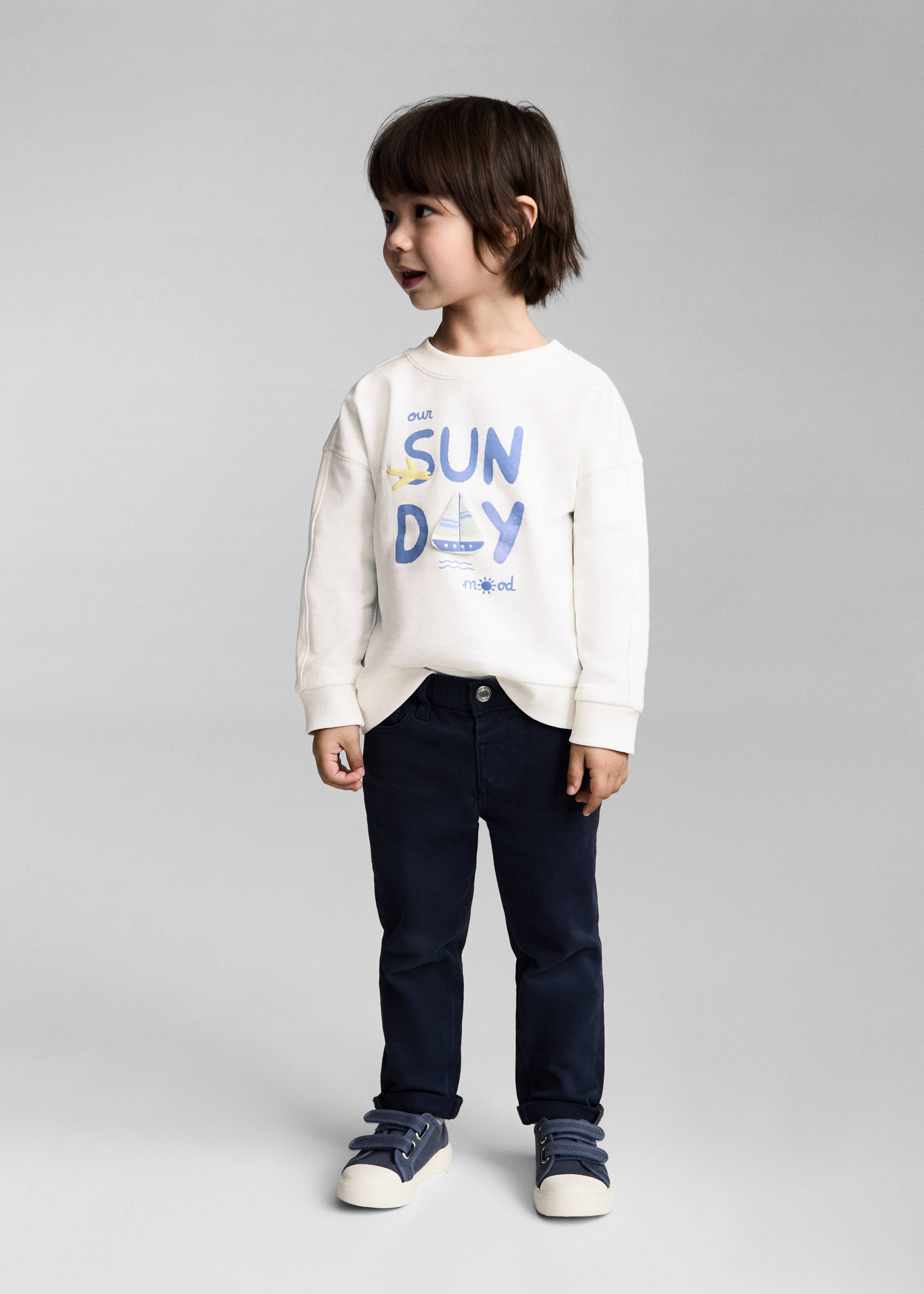 Mikina s nápisem - Celkový náhled