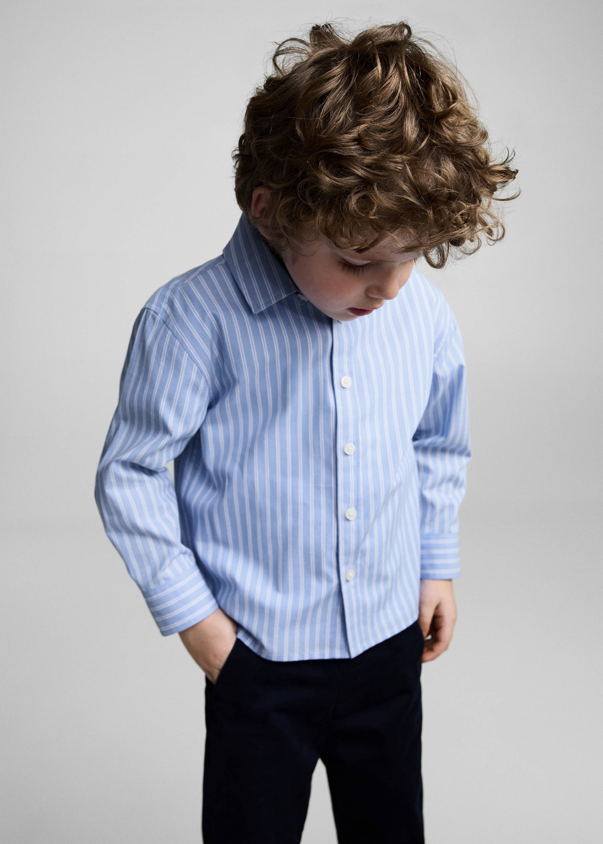 100% cotton striped shirt - Medium plane