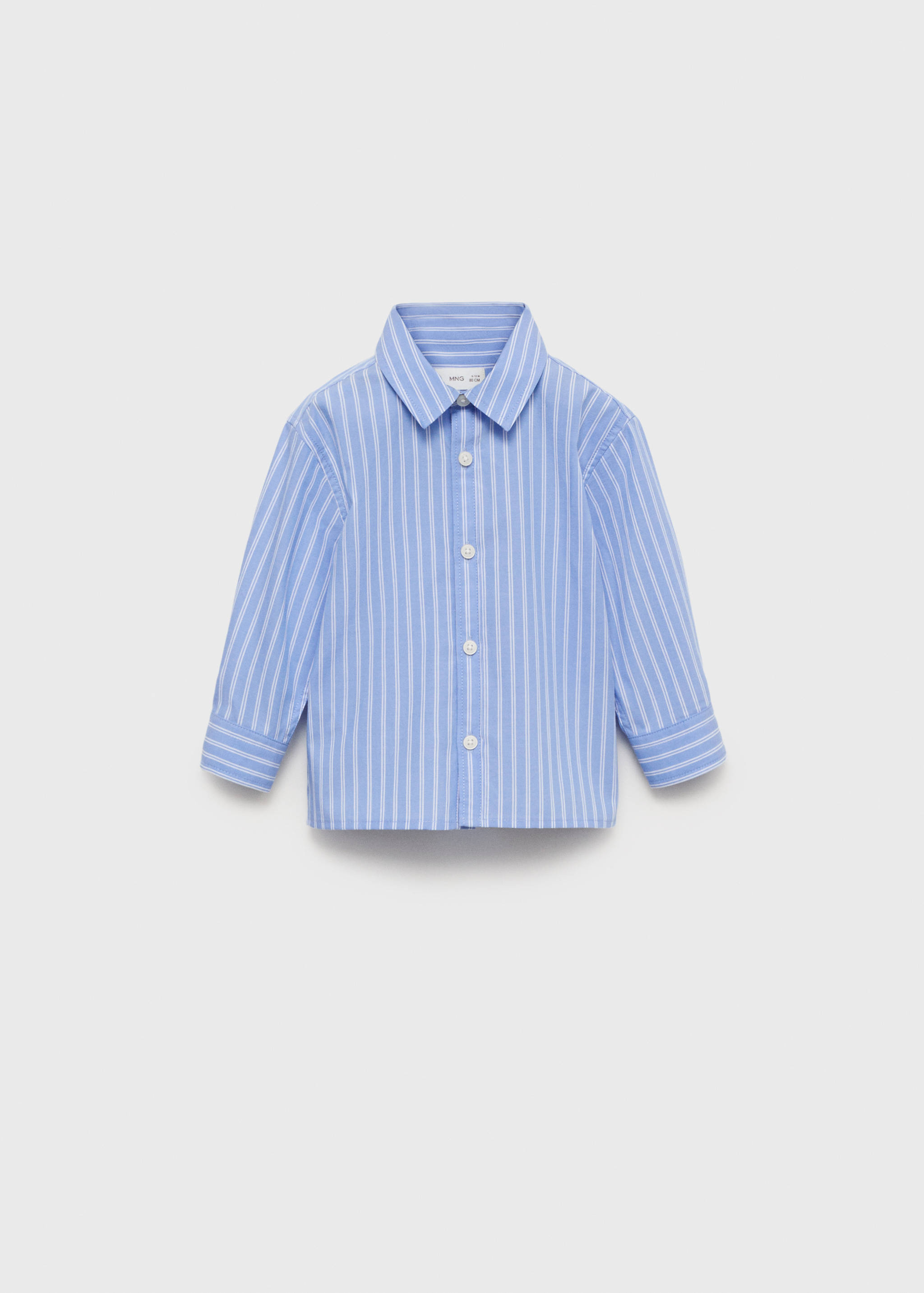 100% cotton striped shirt - Article without model
