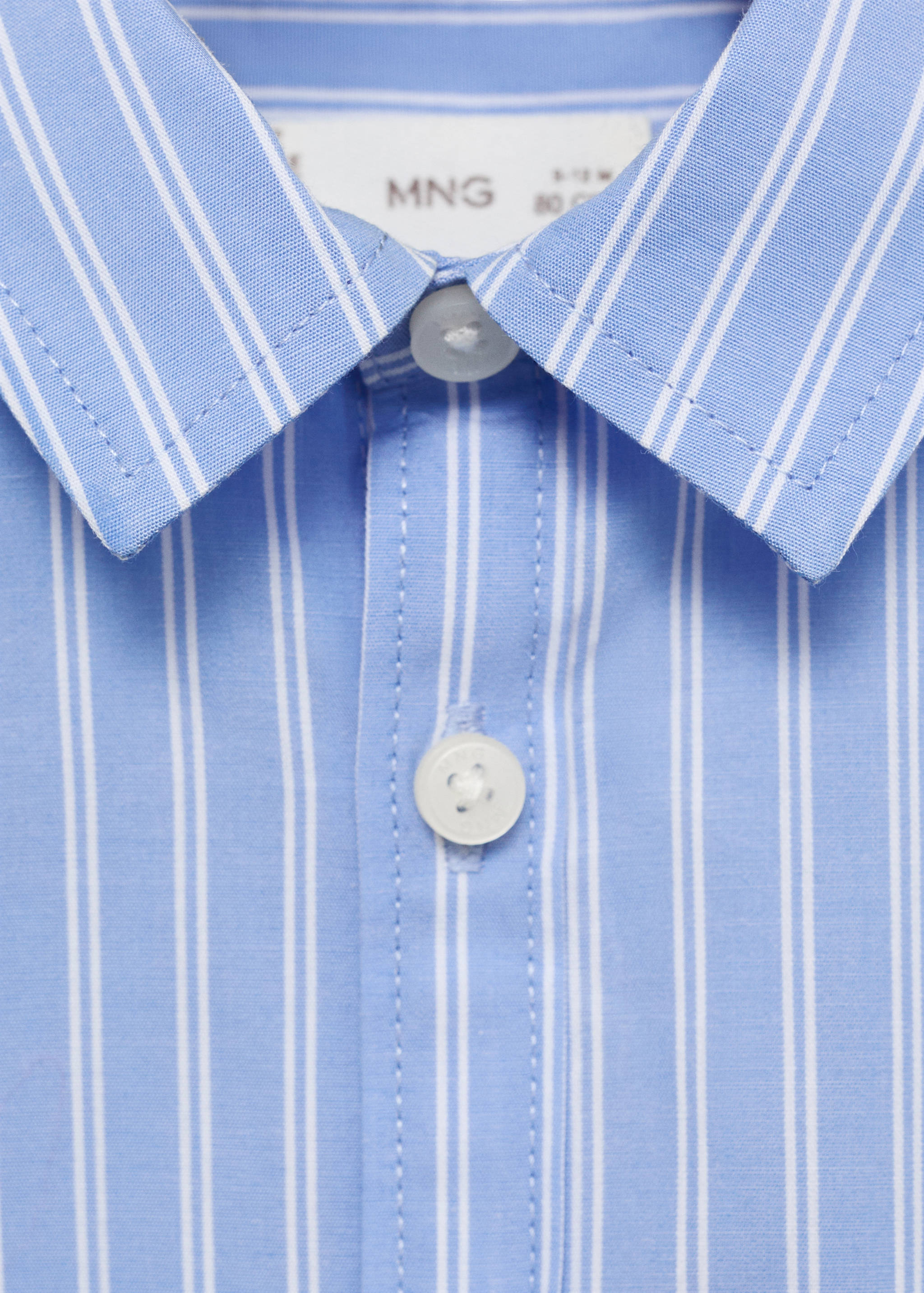 100% cotton striped shirt - Details of the article 8