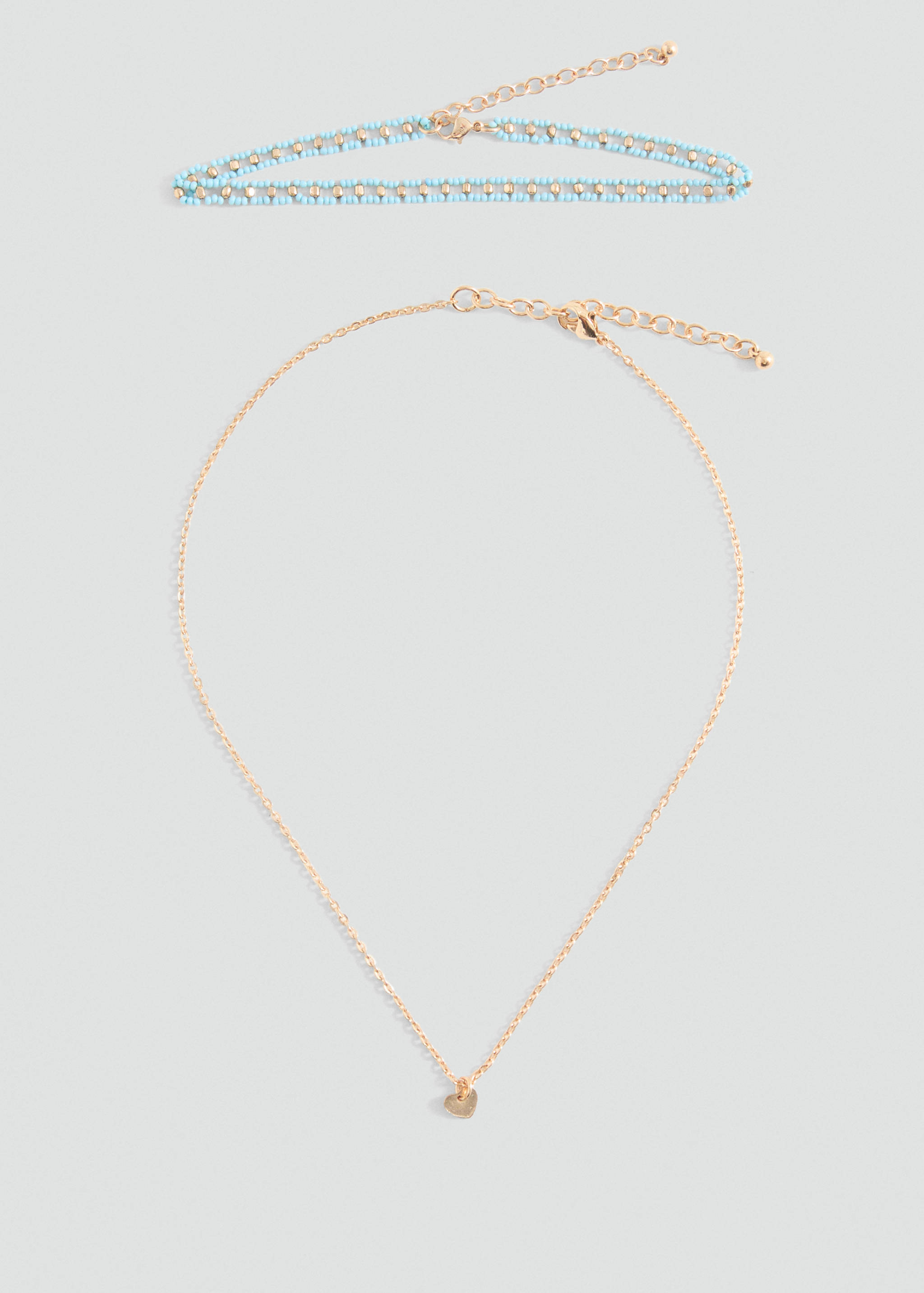 2er-Set kombinierte Halsketten - Artikel ohne Model