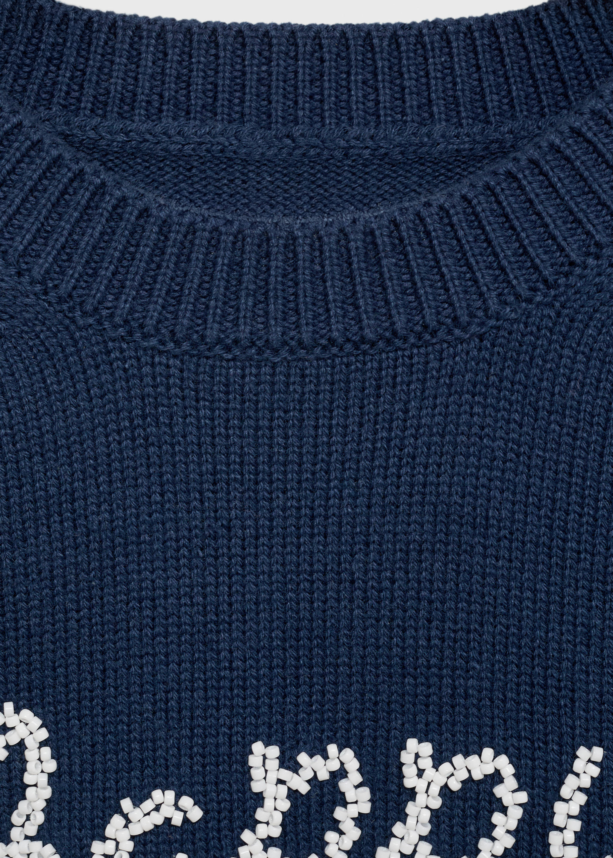 Beaded knitted sweater - Details of the article 0
