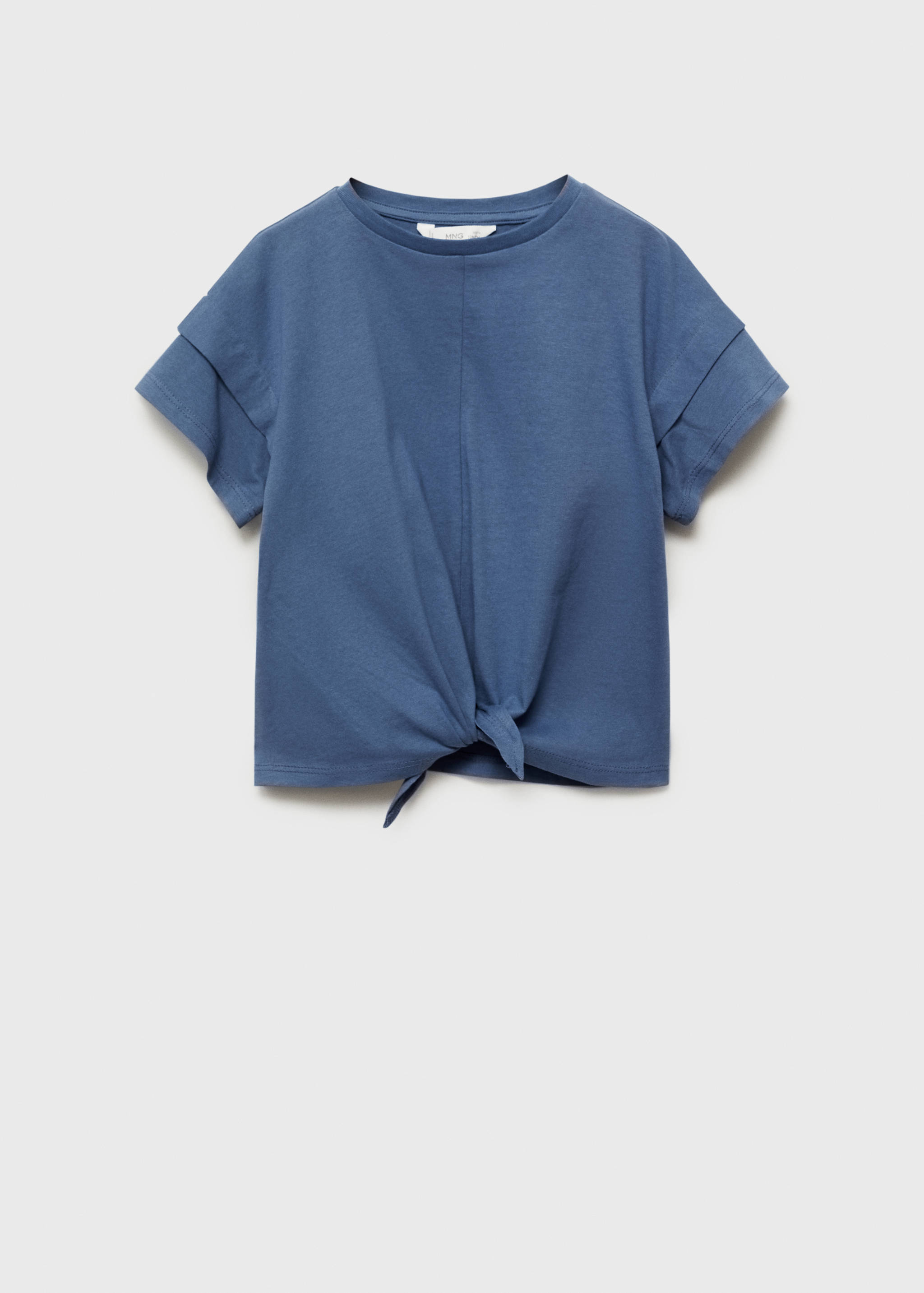 Camiseta algodón detalle nudo - Artículo sin modelo