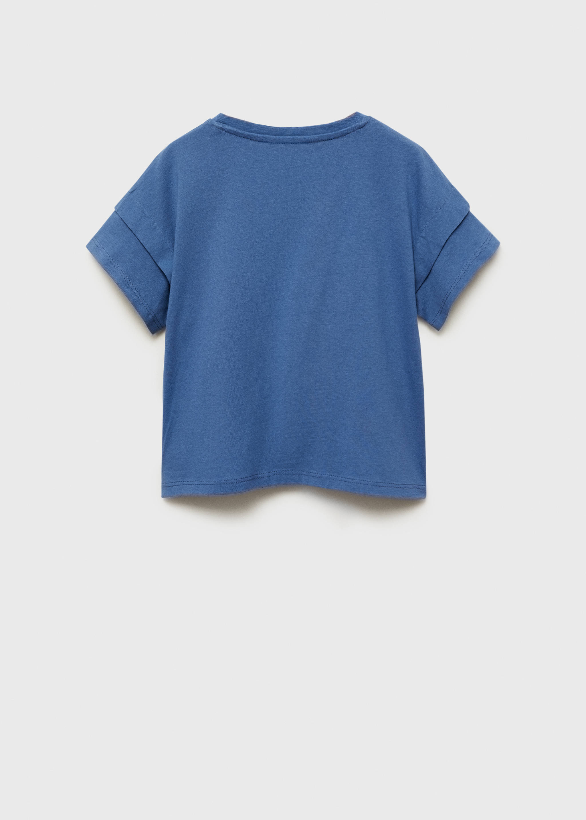 Camiseta algodón detalle nudo - Reverso del artículo