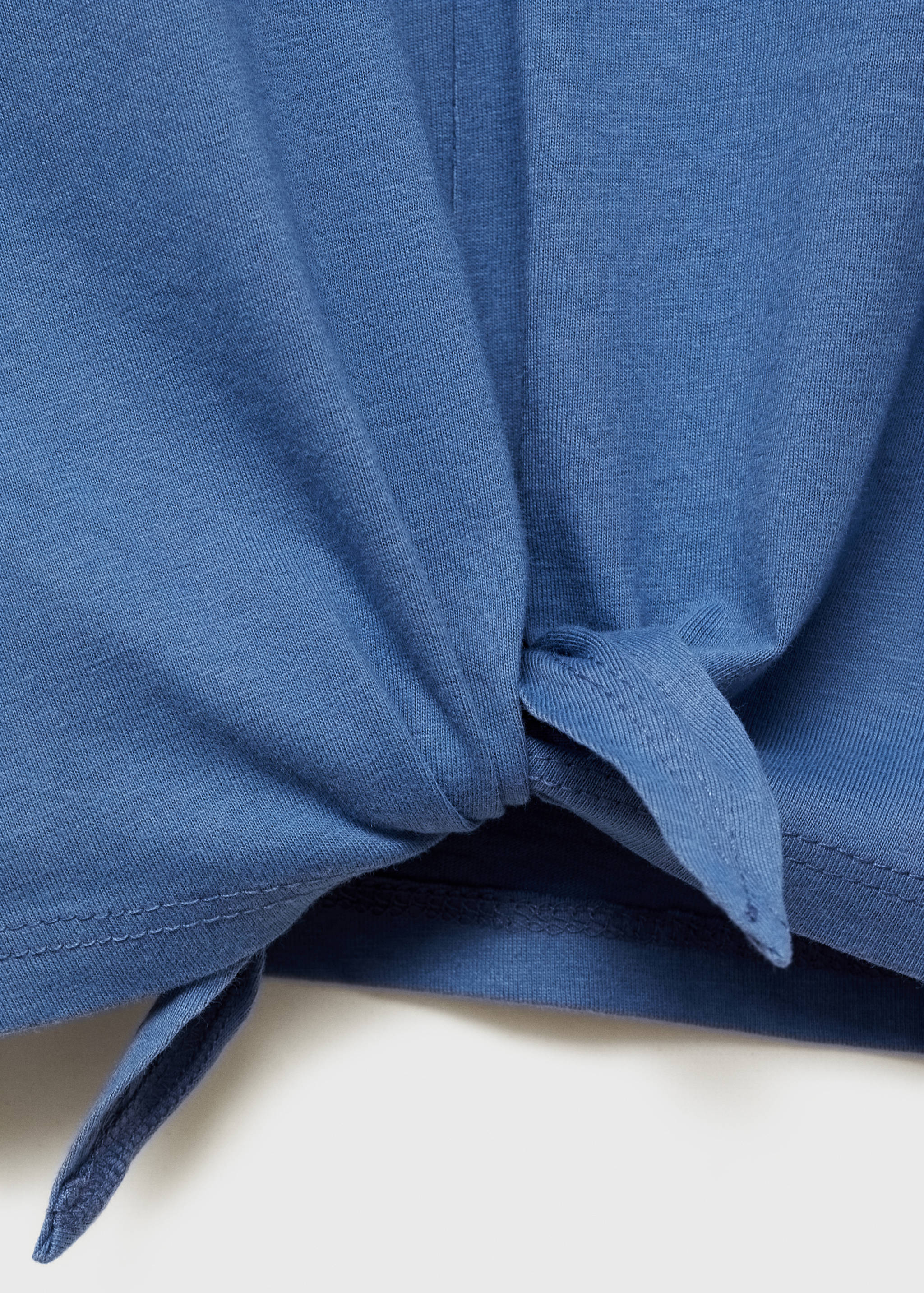 Camiseta algodón detalle nudo - Detalle del artículo 0