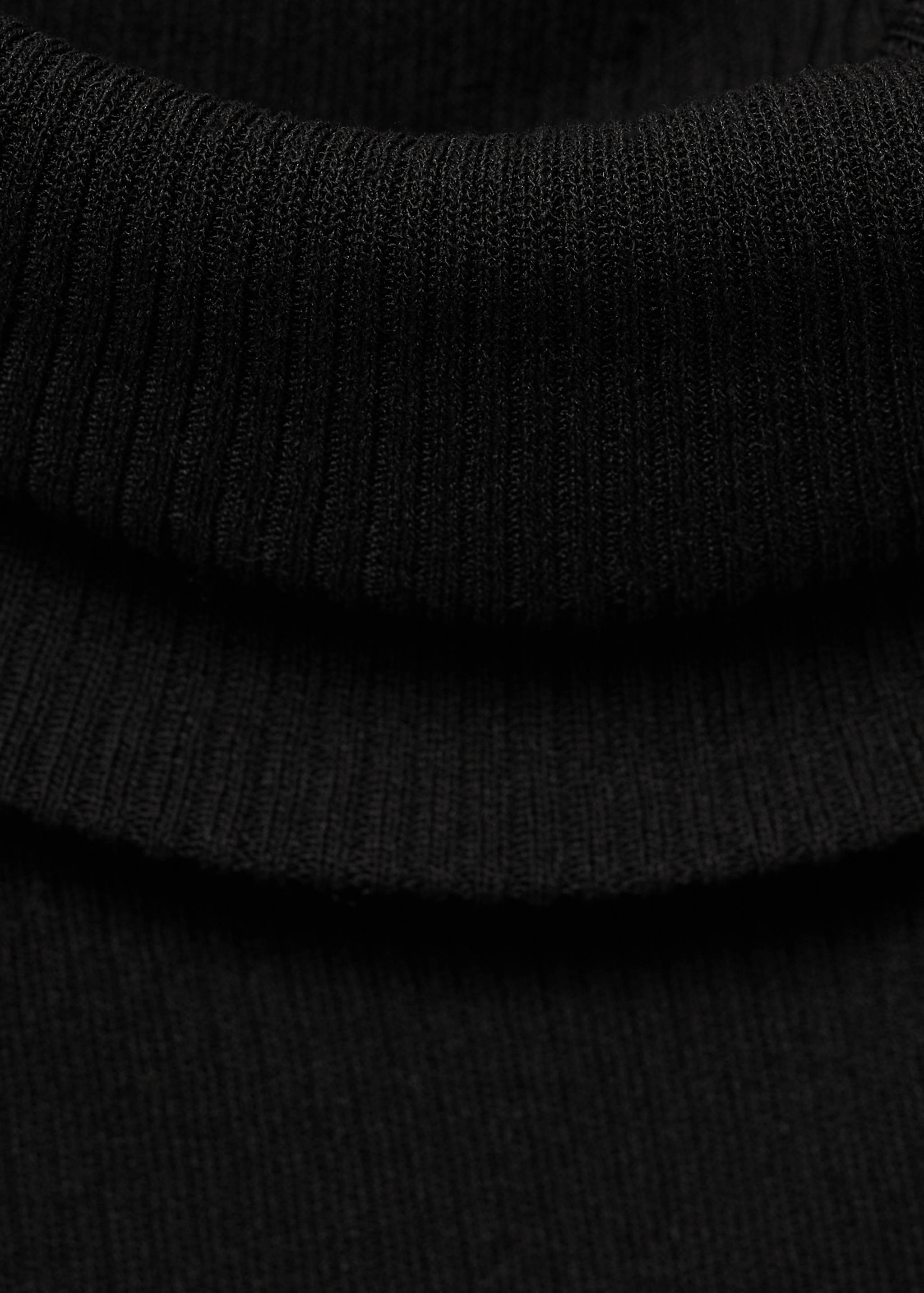 Nyitott vállú ruha kombinált szövetből - A termék adatai 8