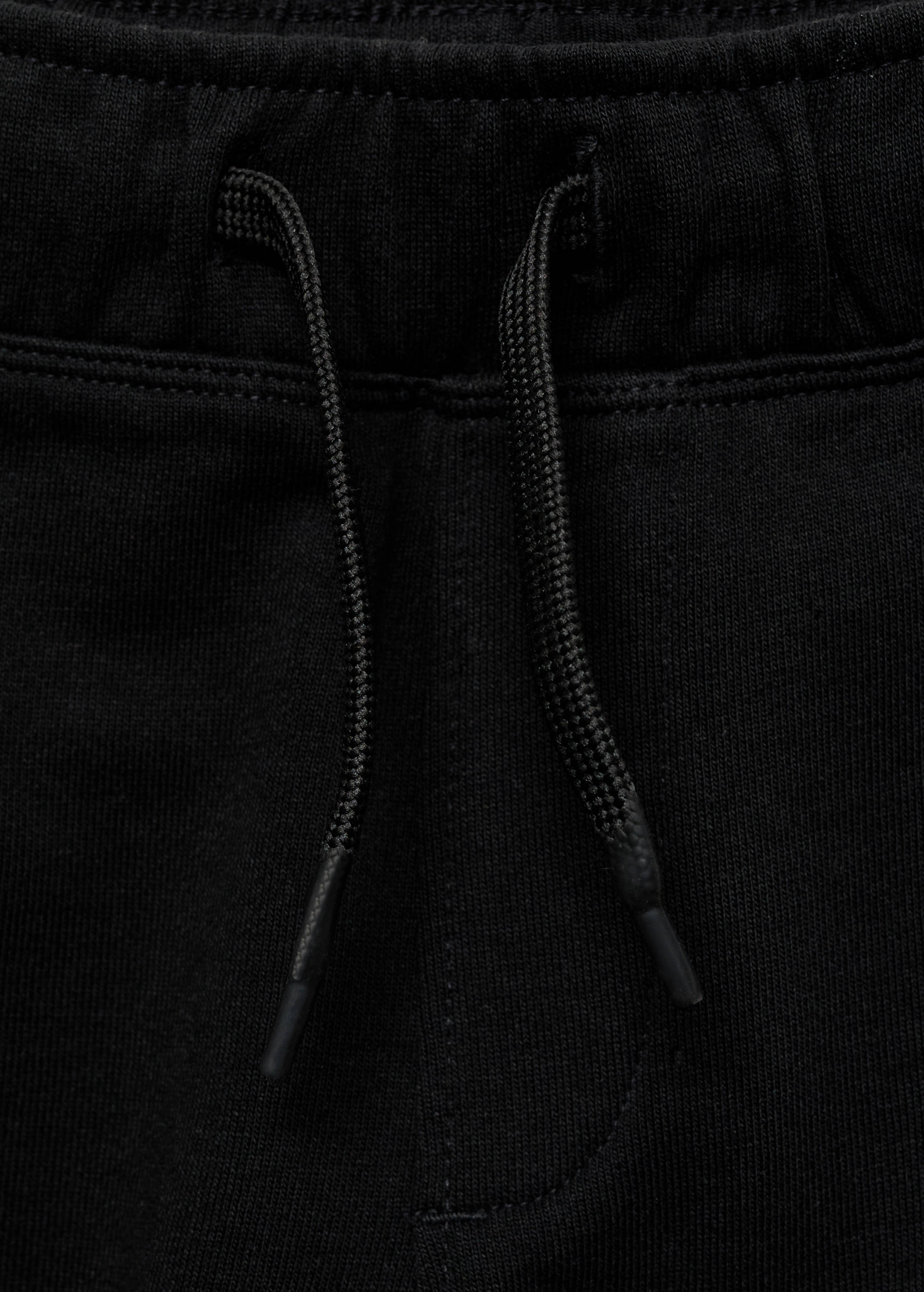 Cotton jogger-style trousers - Details of the article 8