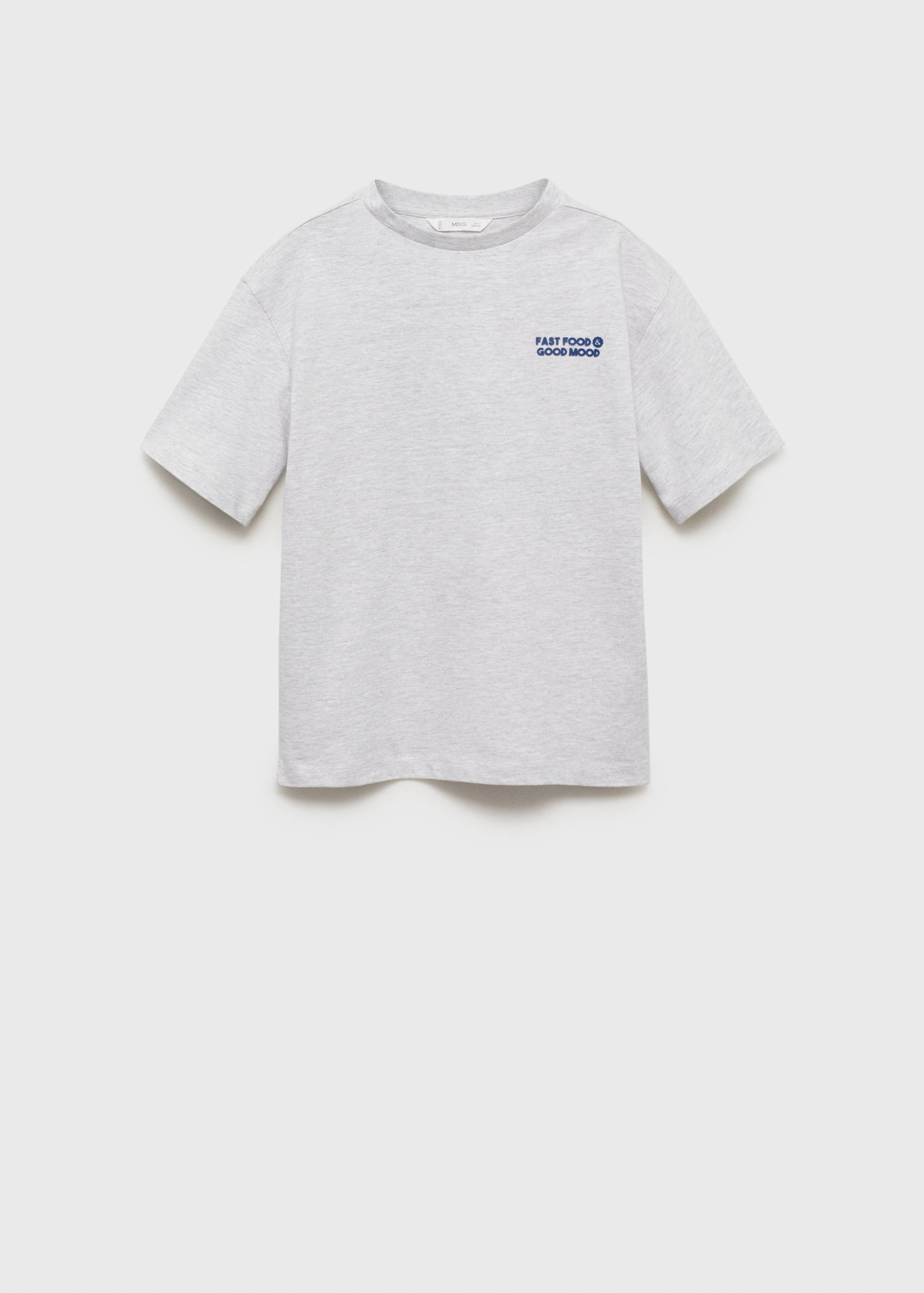 Printed cotton-blend t-shirt - Article without model