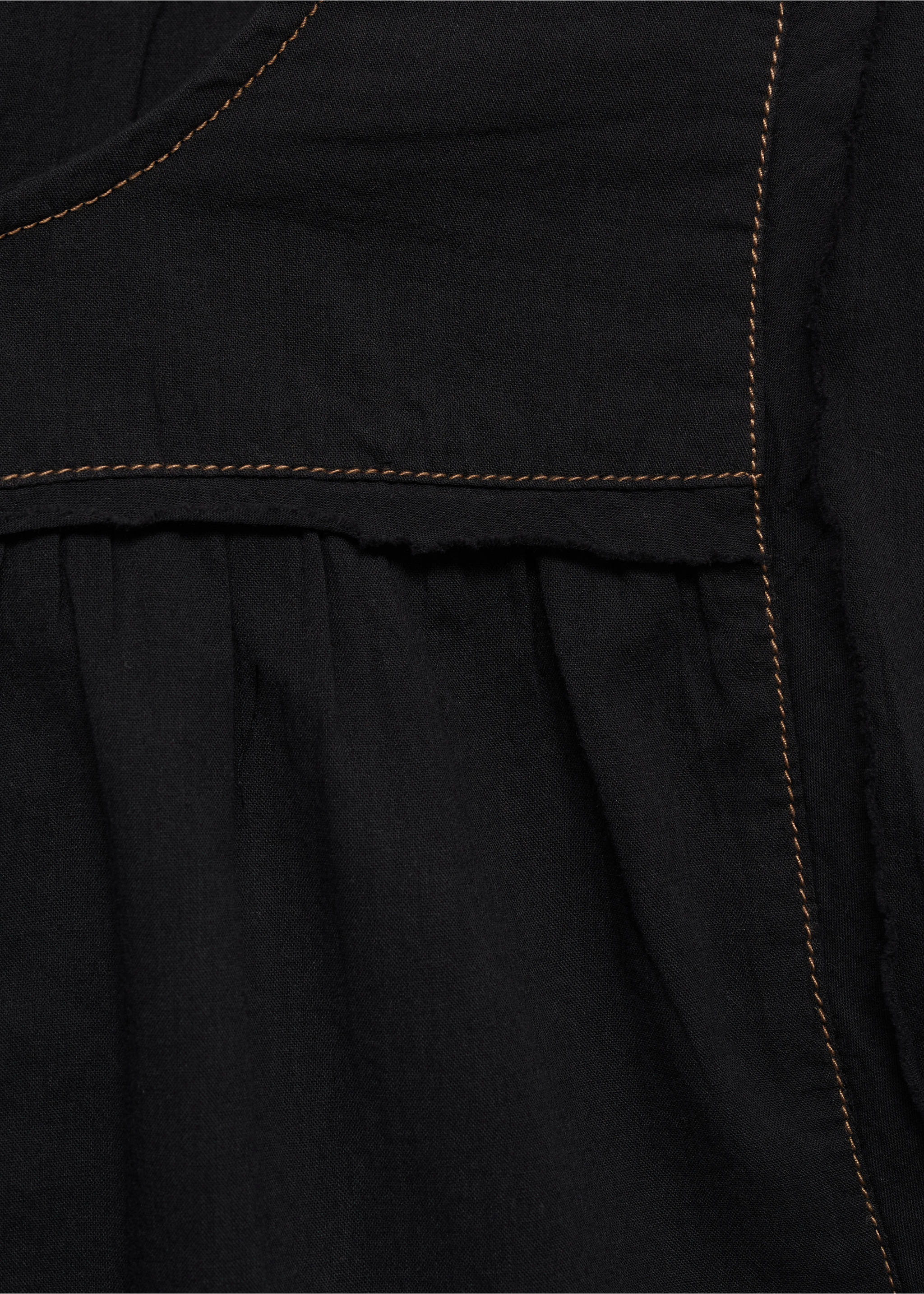 Blouse coutures décoratives - Détail de l'article 0, Noir. Ref: 87035727-00.