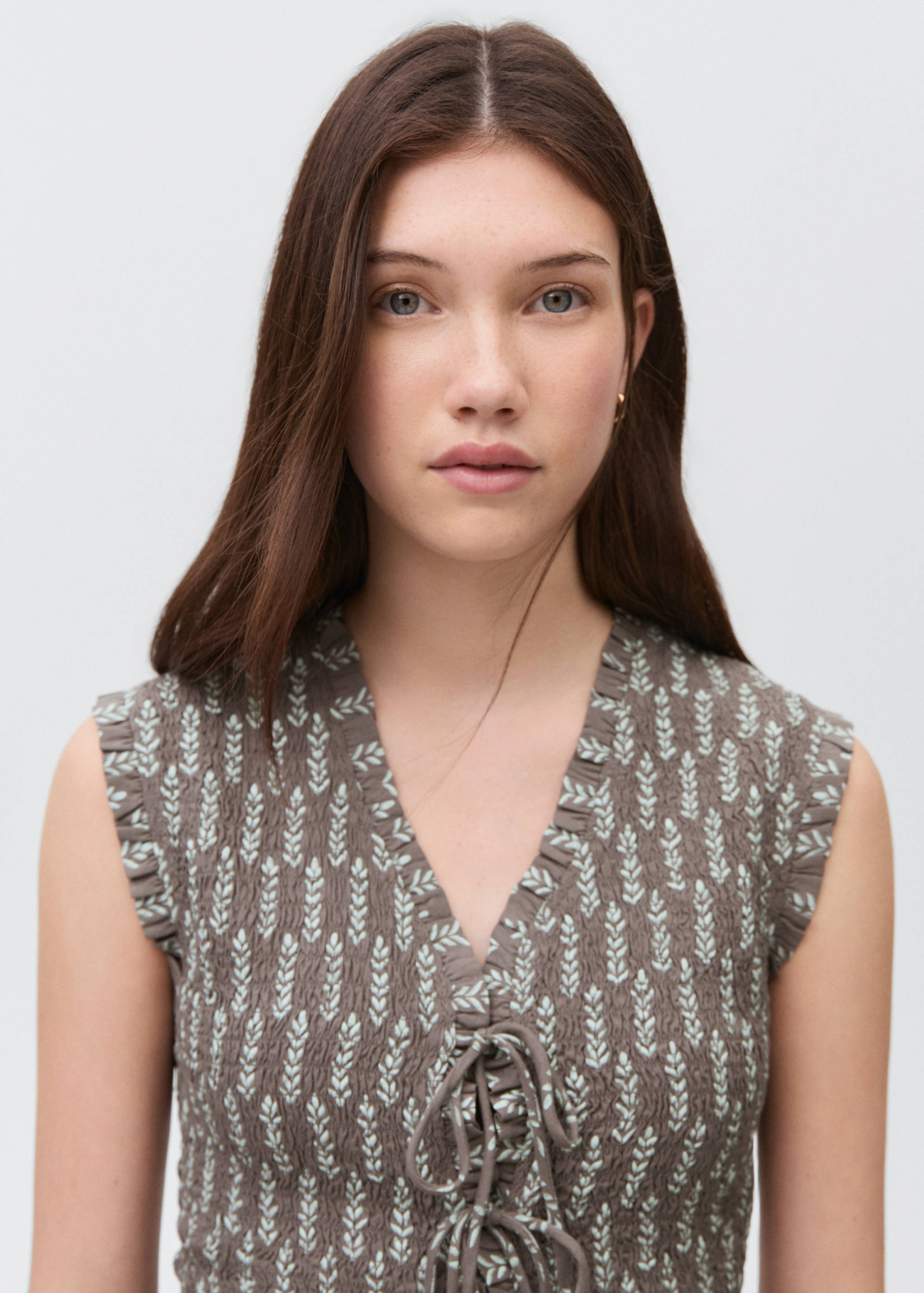 Blusa fruncida lazos - Detalle del artículo 1