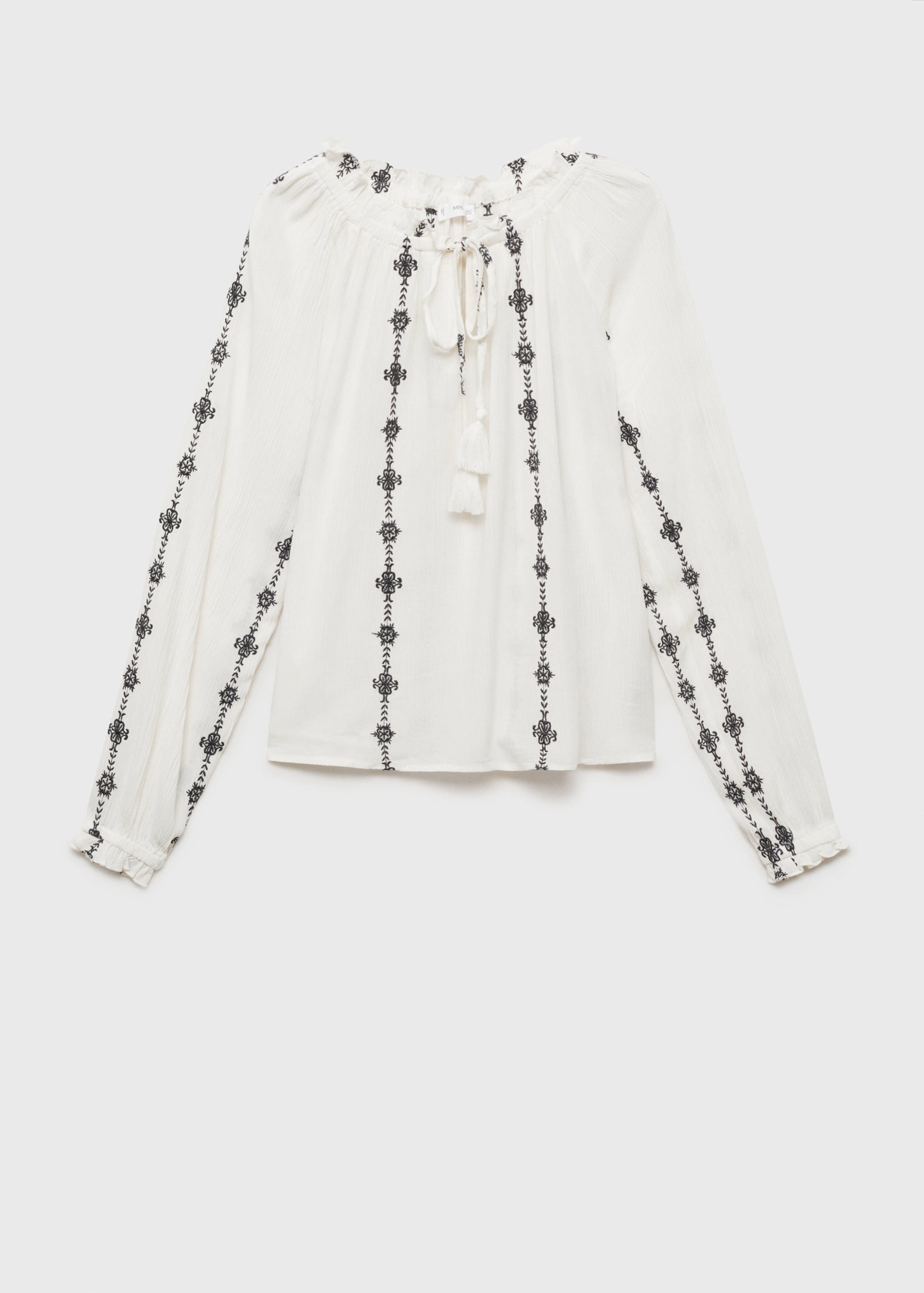 Embroidered blouse - Article without model