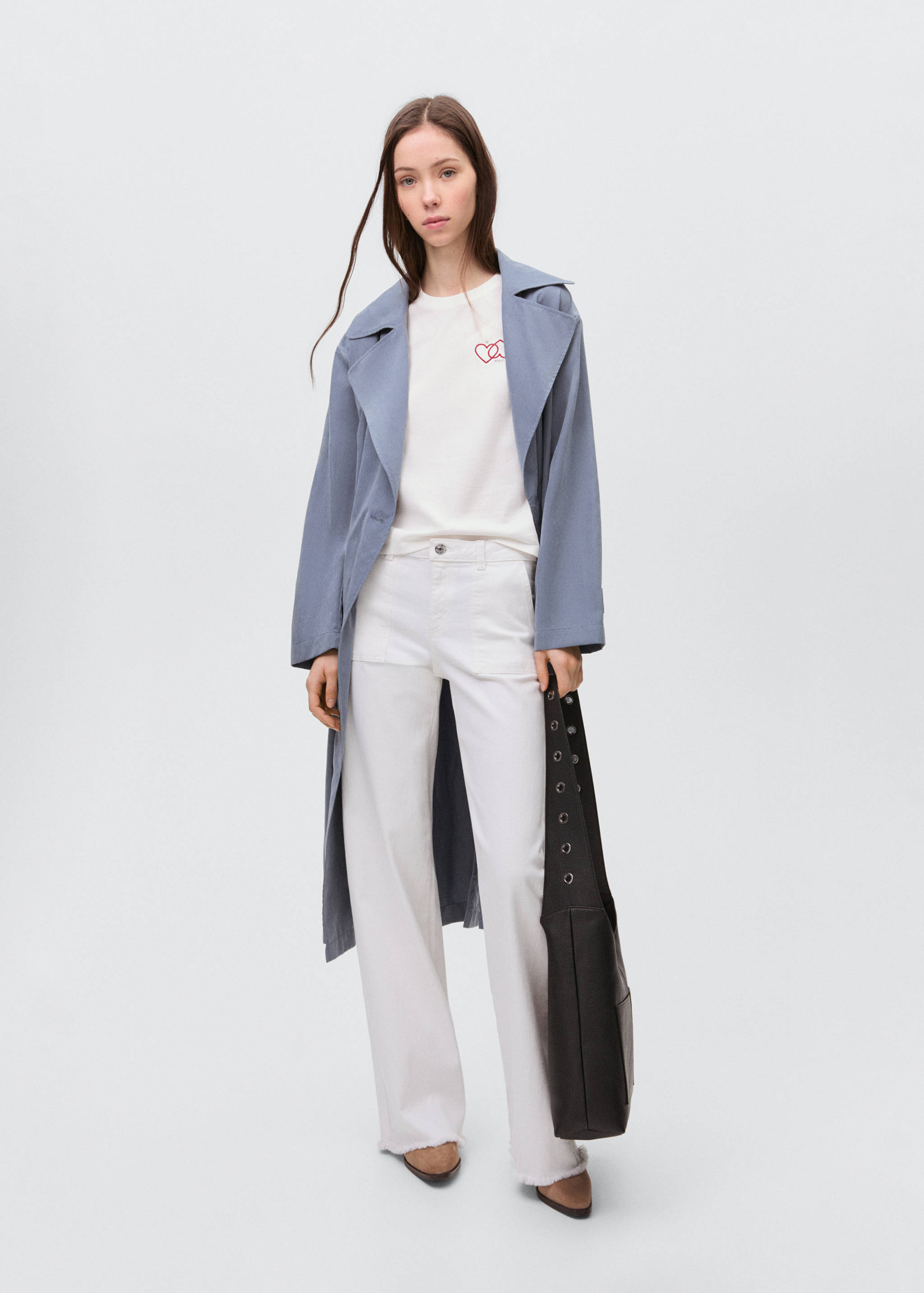 T-shirt imprimé cœurs - Plan général