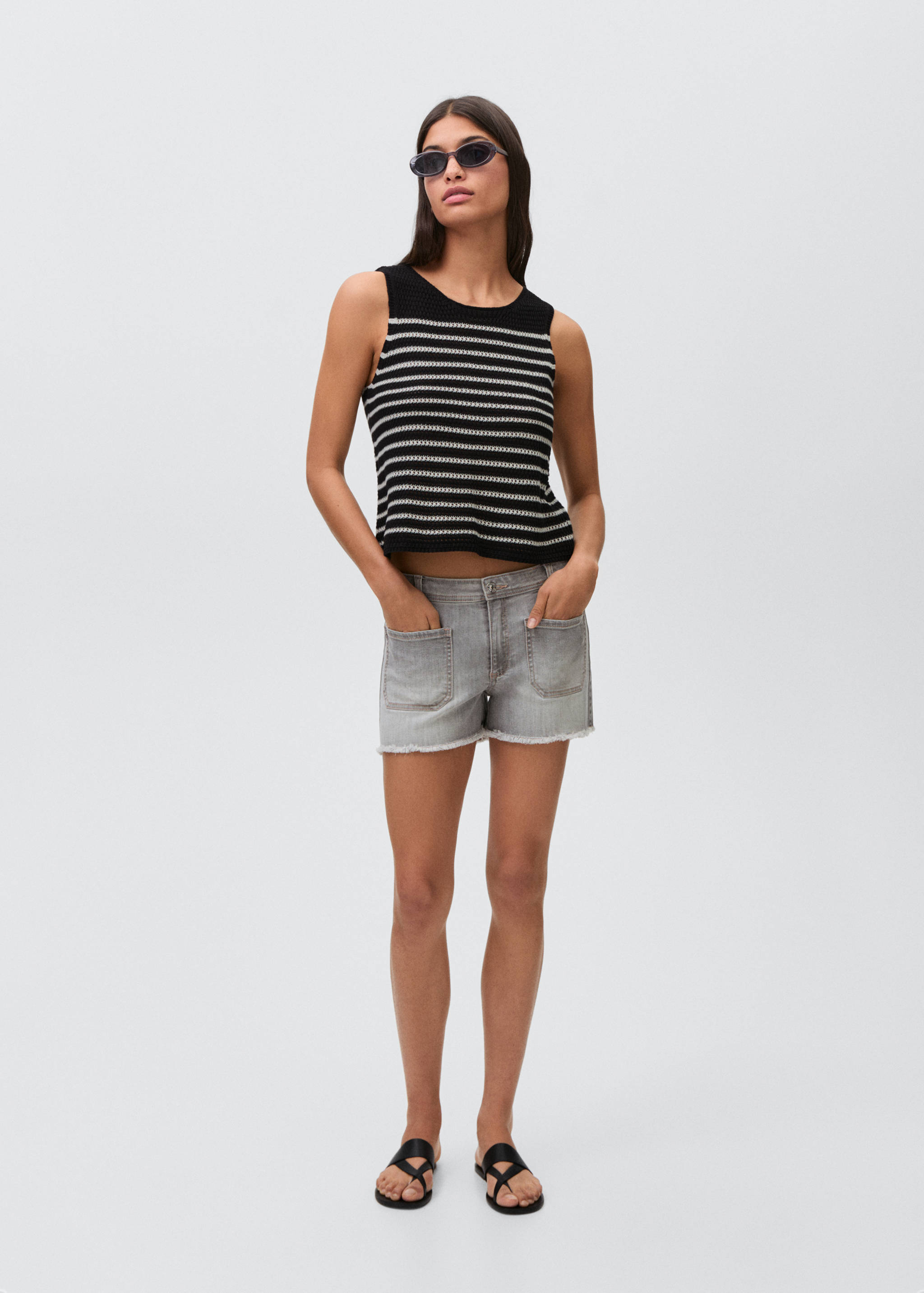 Top punto rayas - Plano general