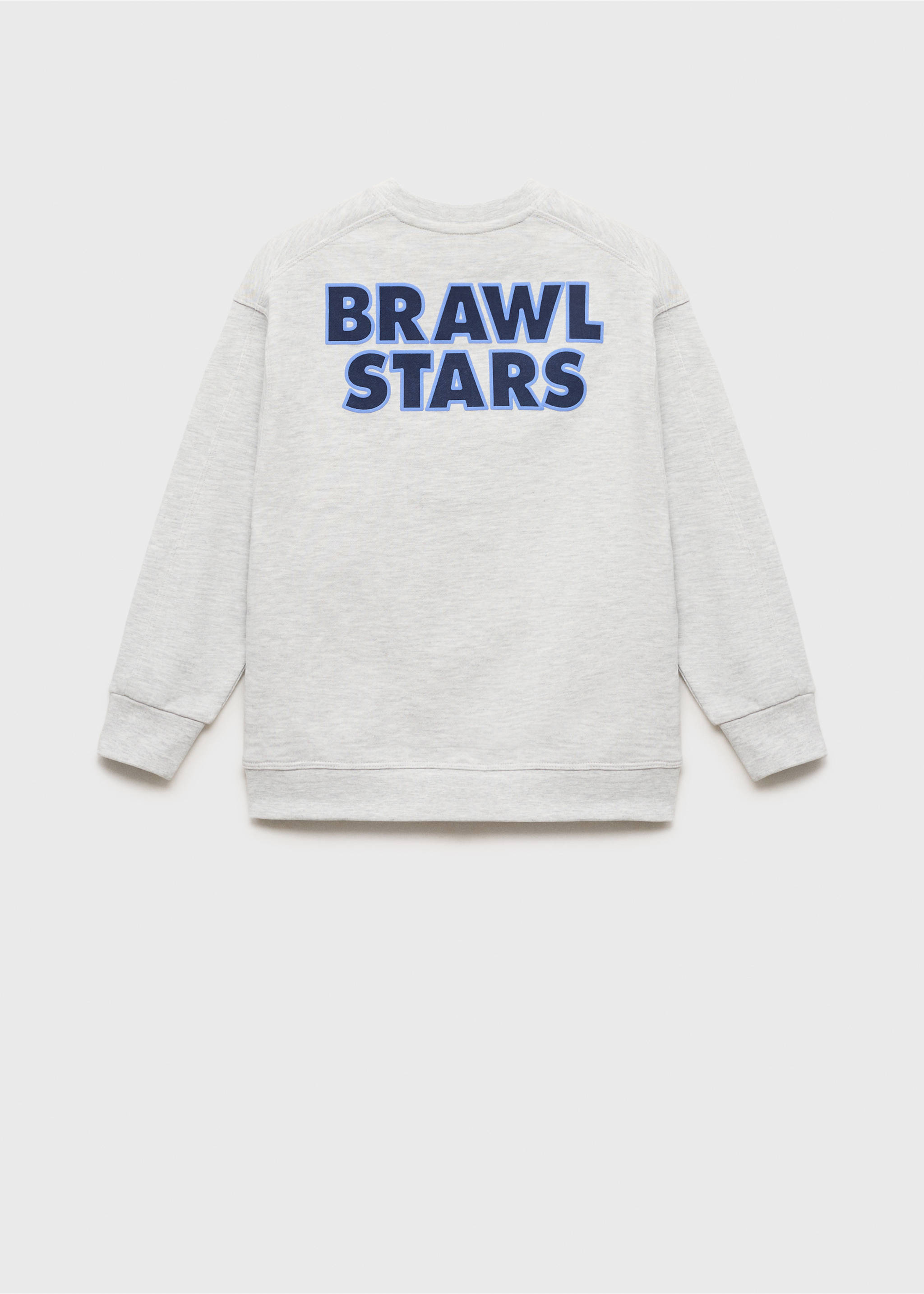 Brawl Stars sweatshirt - Reverse of the article, Light Heather Grey. Ref: 87035734-00.