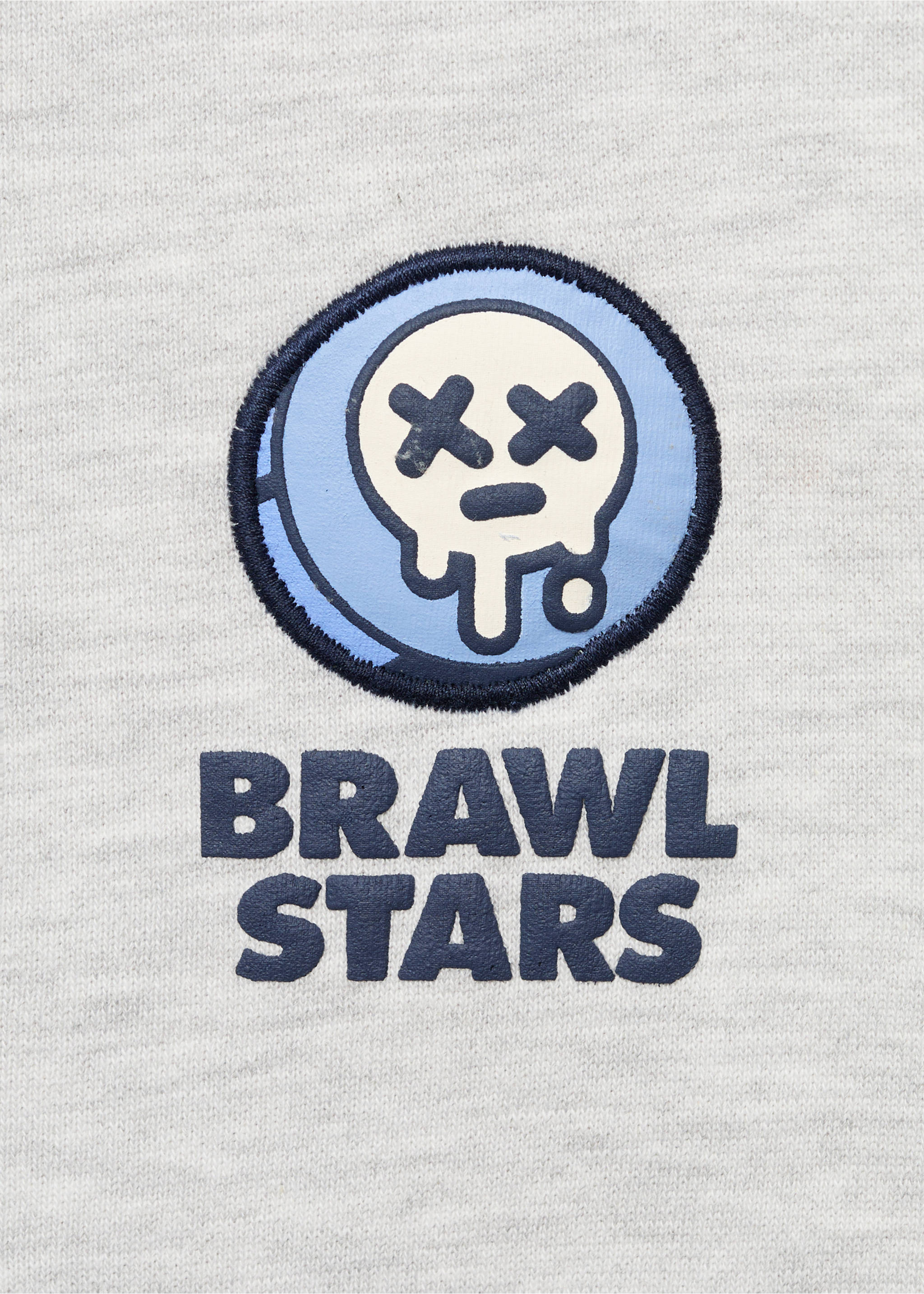 Brawl Stars sweatshirt - Details of the article 8, Light Heather Grey. Ref: 87035734-00.
