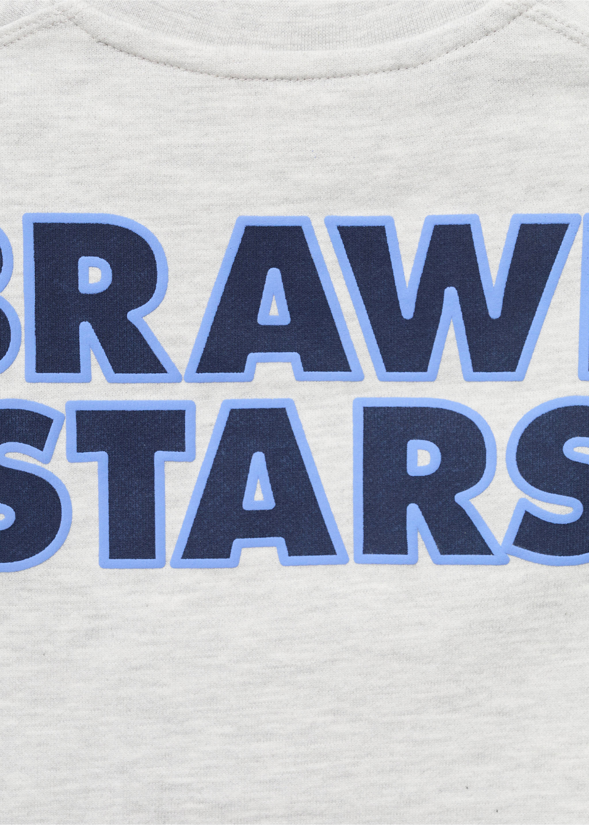 Brawl Stars sweatshirt - Details of the article 0, Light Heather Grey. Ref: 87035734-00.