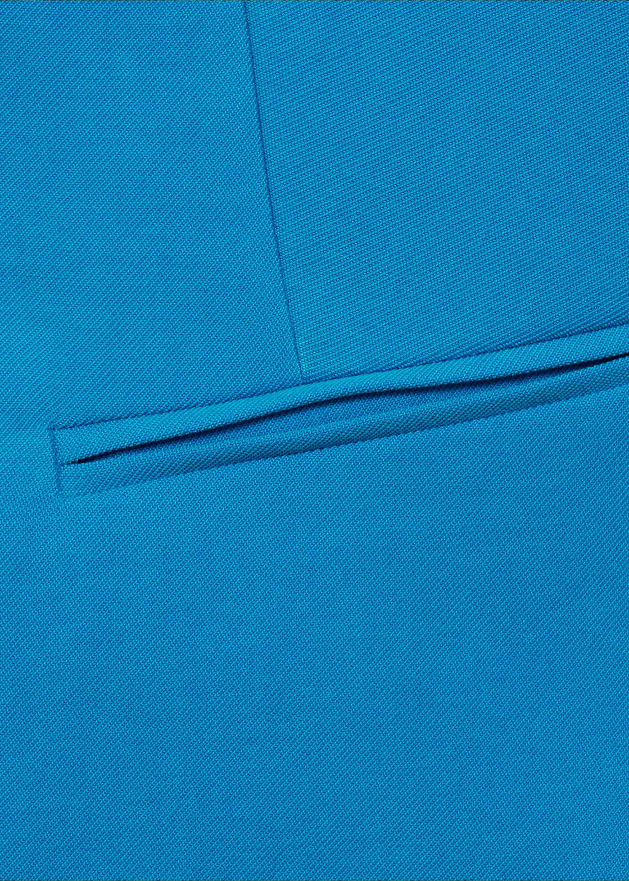 Suit waistcoat with open back - Details of the article 0, Blue. Ref: 87035736-00.