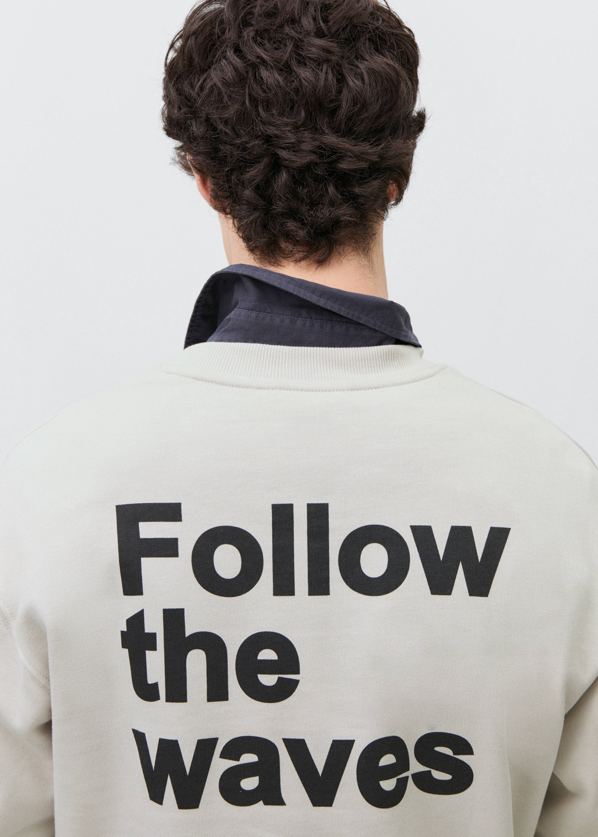 Printed cotton sweatshirt - Details of the article 6