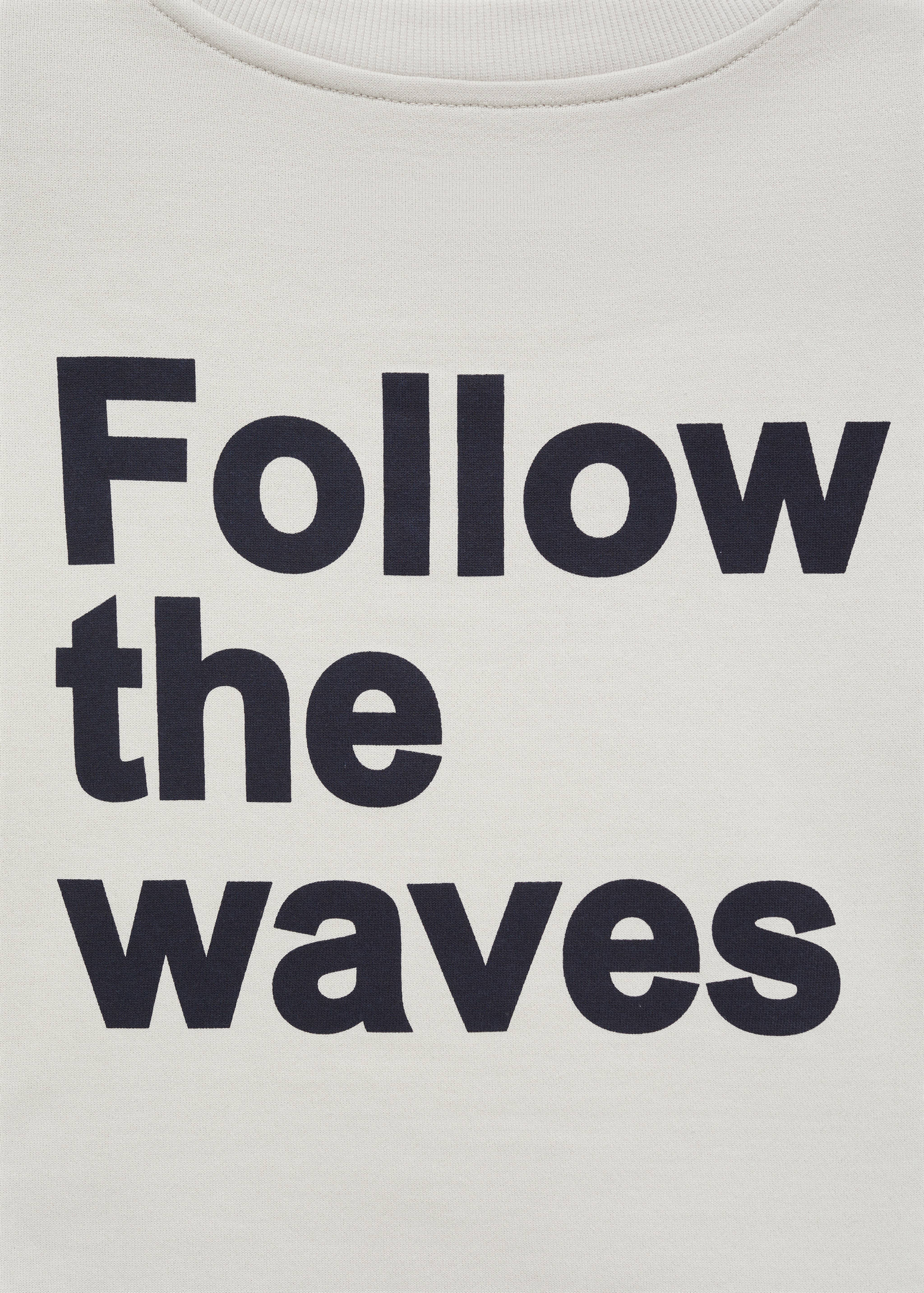 Printed cotton sweatshirt - Details of the article 8