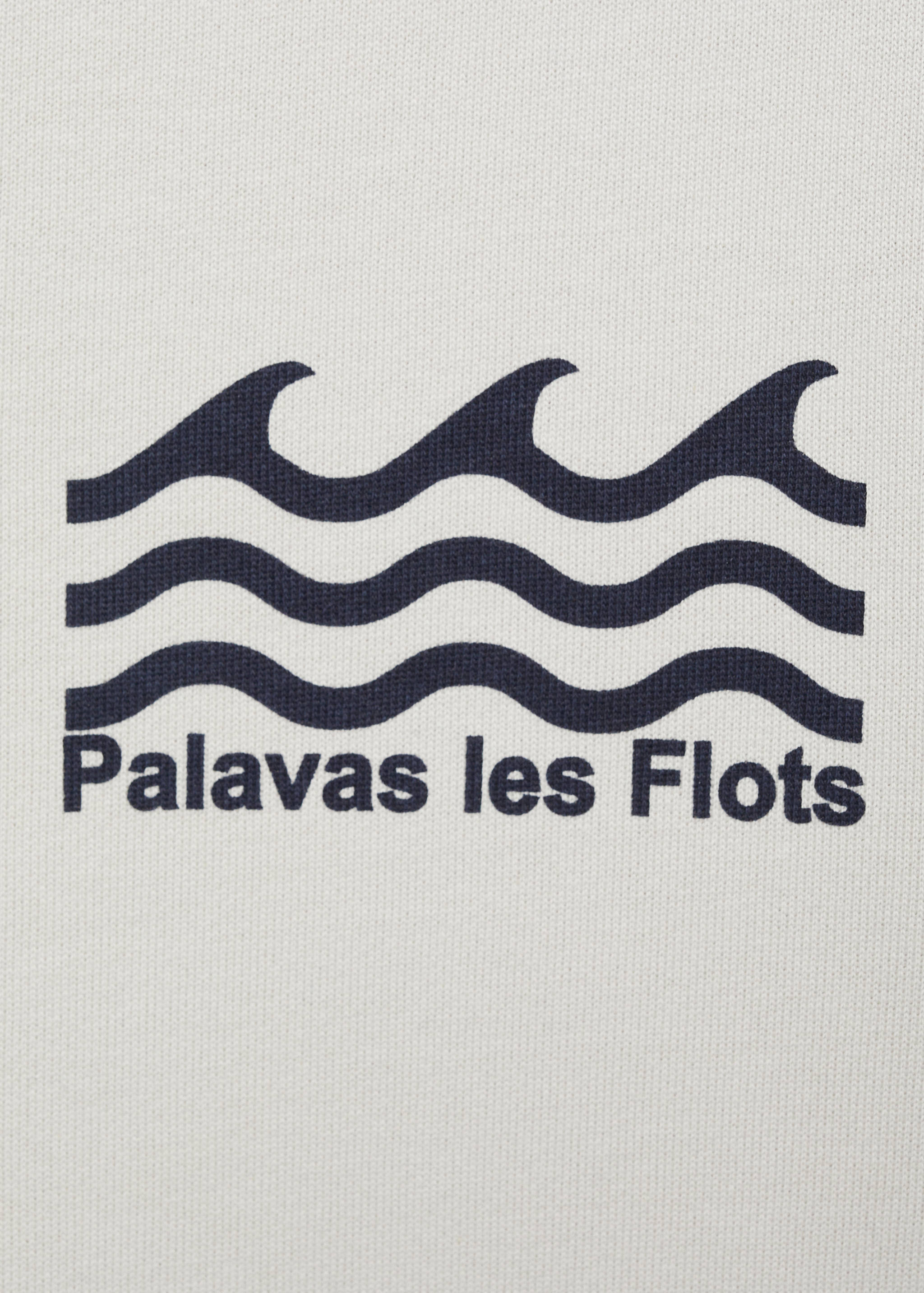 Printed cotton sweatshirt - Details of the article 0